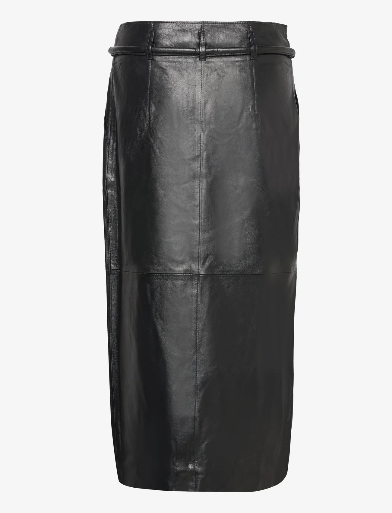 Day Birger et Mikkelsen - Marie - Fine Lamb - leather skirts - black - 1