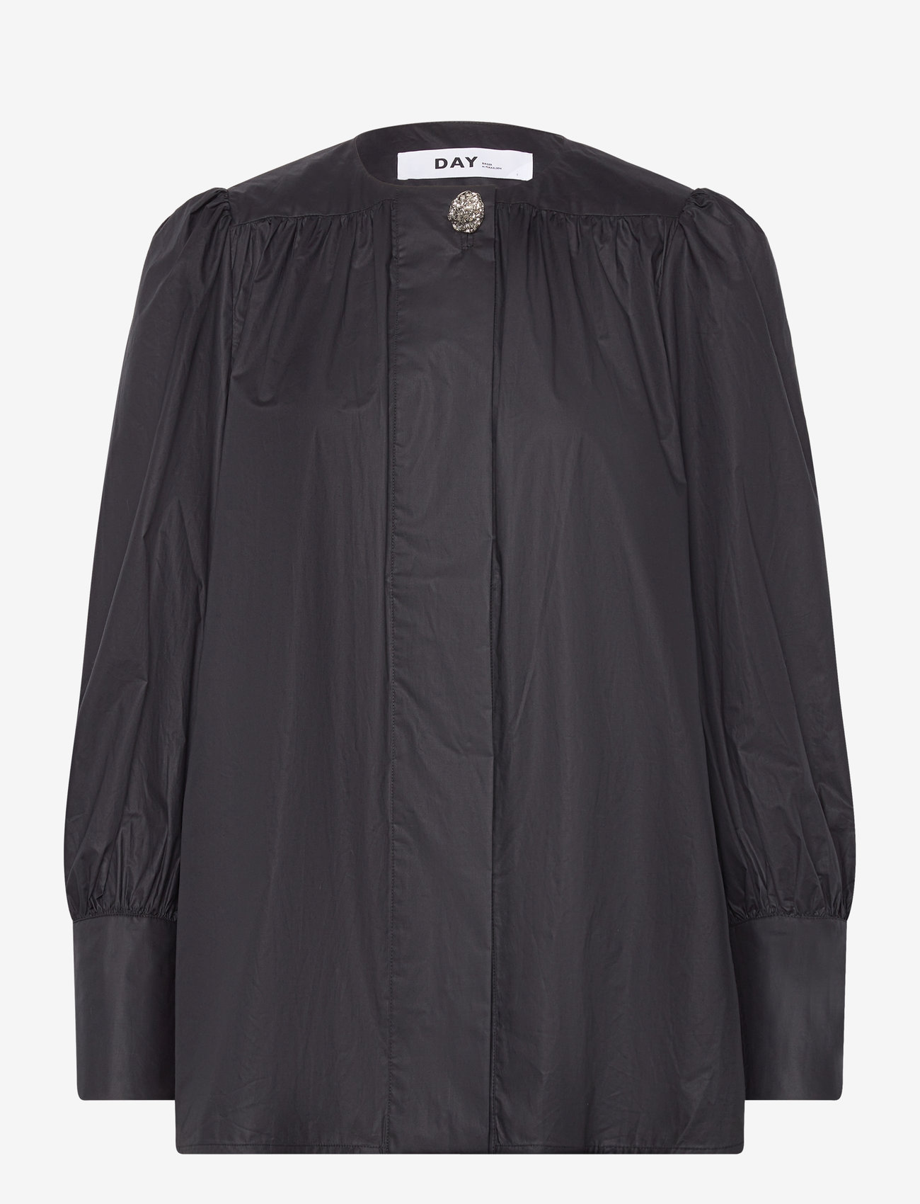 Day Birger et Mikkelsen - Logan - Cotton Chintz RD - langärmlige blusen - black - 0