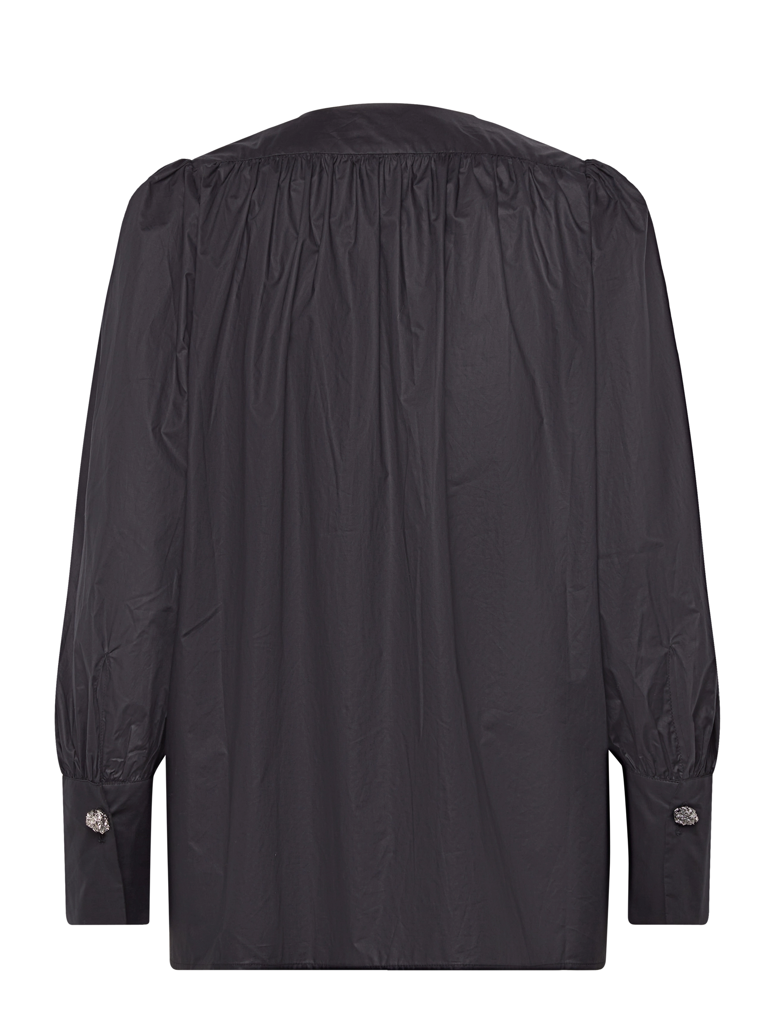 Day Birger et Mikkelsen - Logan - Cotton Chintz RD - langärmlige blusen - black - 1