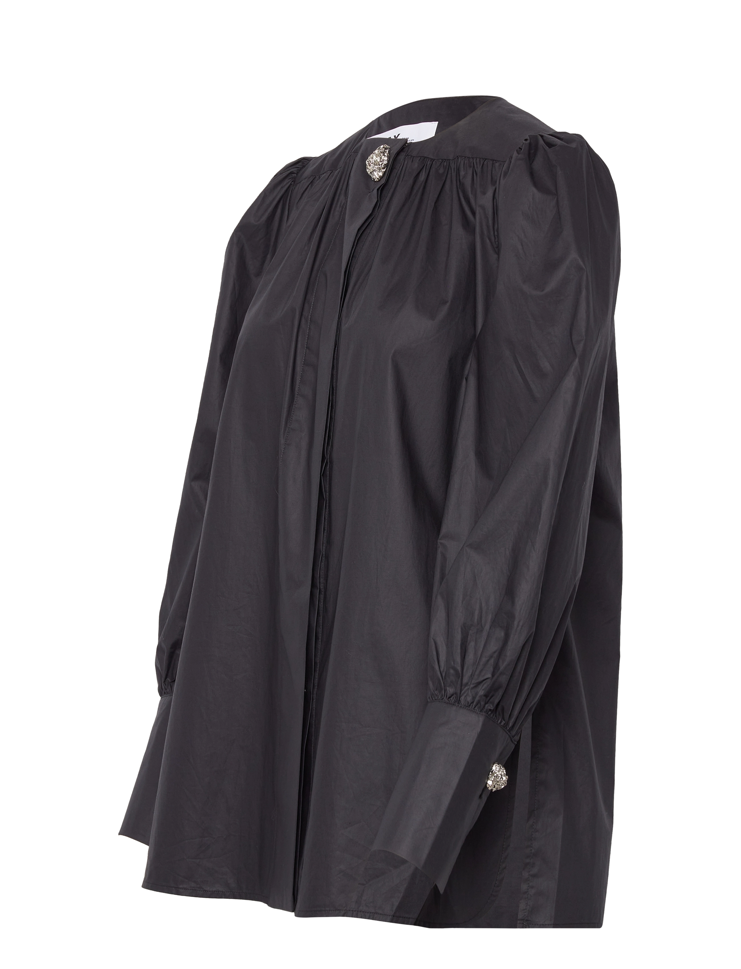 Day Birger et Mikkelsen - Logan - Cotton Chintz RD - langärmlige blusen - black - 2