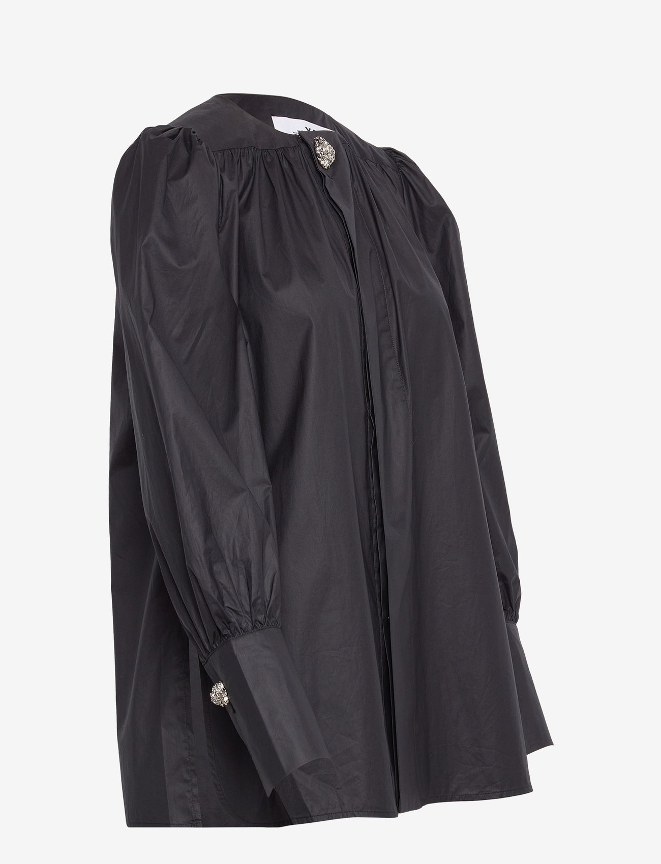 Day Birger et Mikkelsen - Logan - Cotton Chintz RD - langärmlige blusen - black - 3