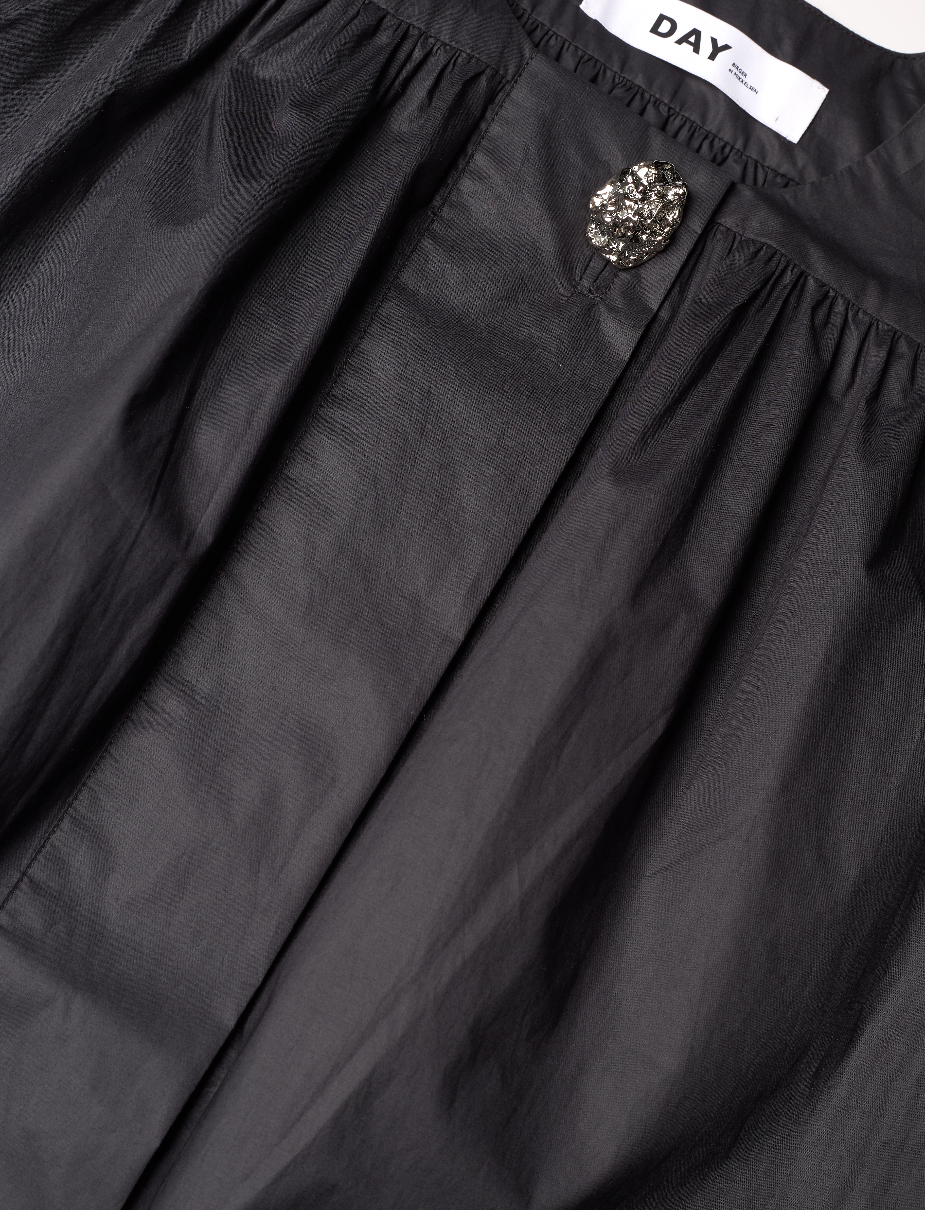 Day Birger et Mikkelsen - Logan - Cotton Chintz RD - langärmlige blusen - black - 4