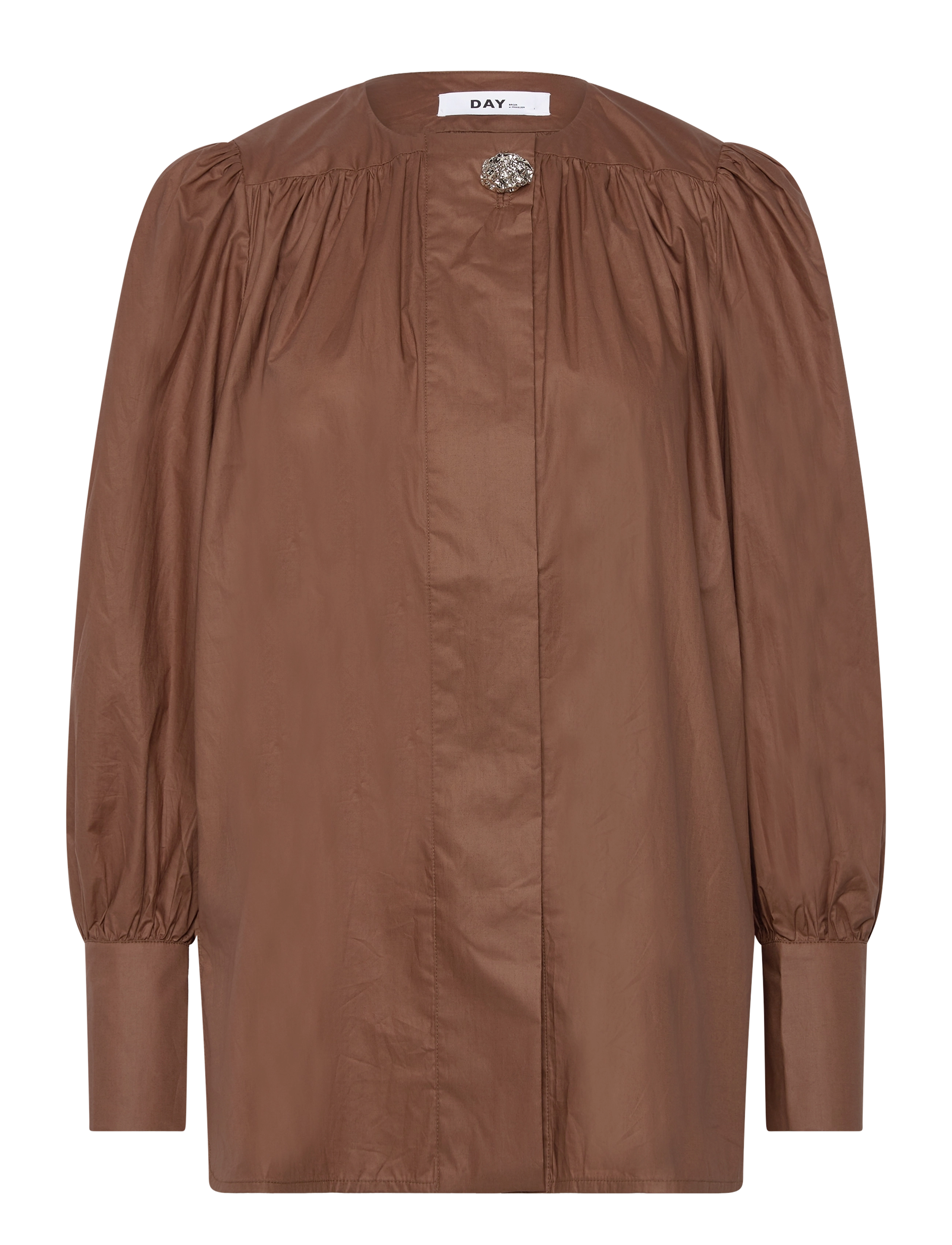 DAY BIRGER ET MIKKELSEN Logan - Baumwolle Chintz Rd Braun - 34 - Damen