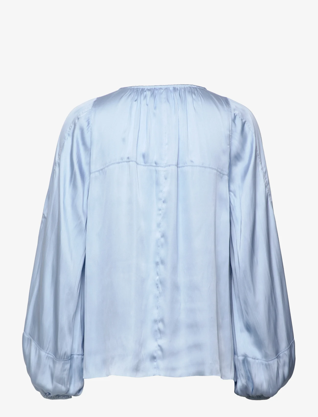 Day Birger et Mikkelsen - Angelica - Modern Drape RD - long sleeved blouses - bright sky - 1