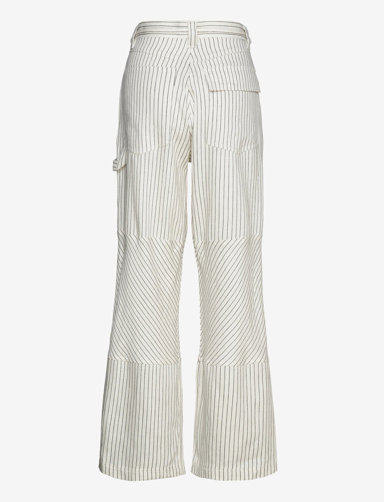 Day Birger et Mikkelsen - Culkin - Cozy Linen Stripe - hørbukser - black - 2
