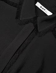 Day Birger et Mikkelsen - Dionne - Sheer Fringes - skjortklänningar - black - 4