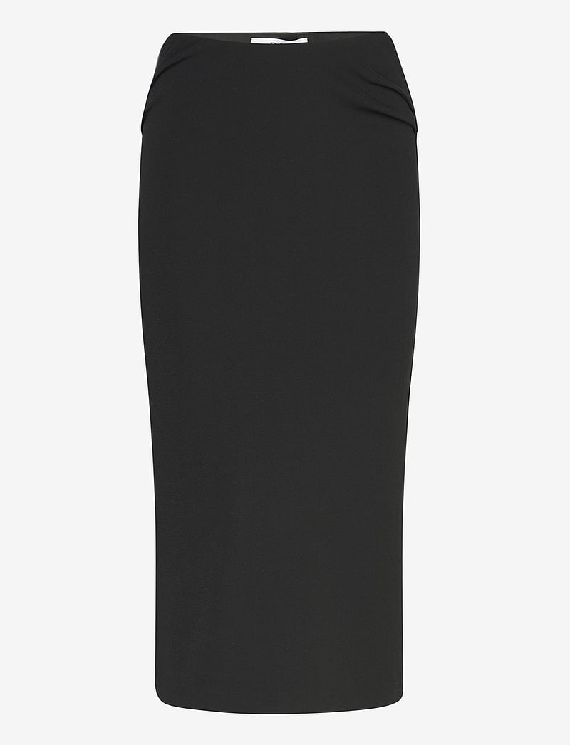 Day Birger et Mikkelsen - Duncan - All Day Jersey - midi skirts - black - 1