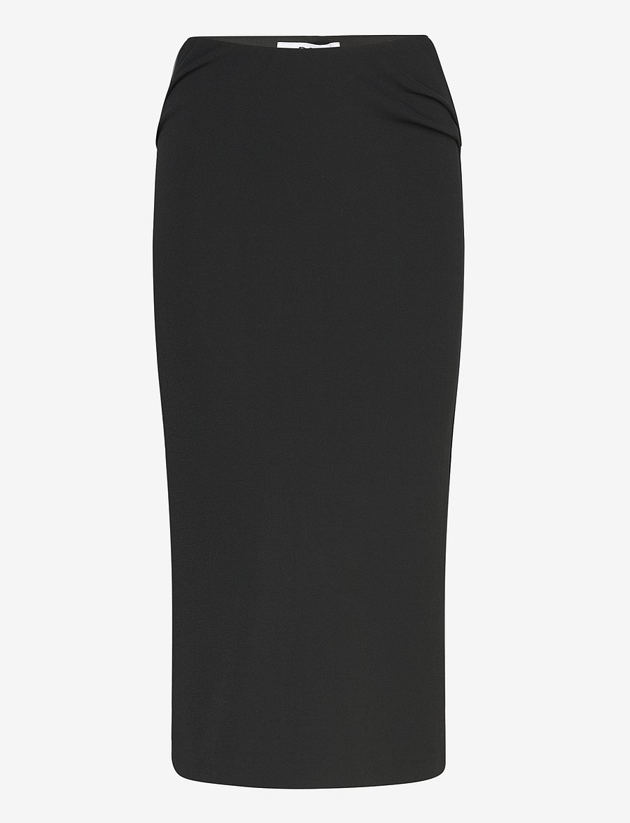 Day Birger et Mikkelsen - Duncan - All Day Jersey - midi nederdele - black - 1