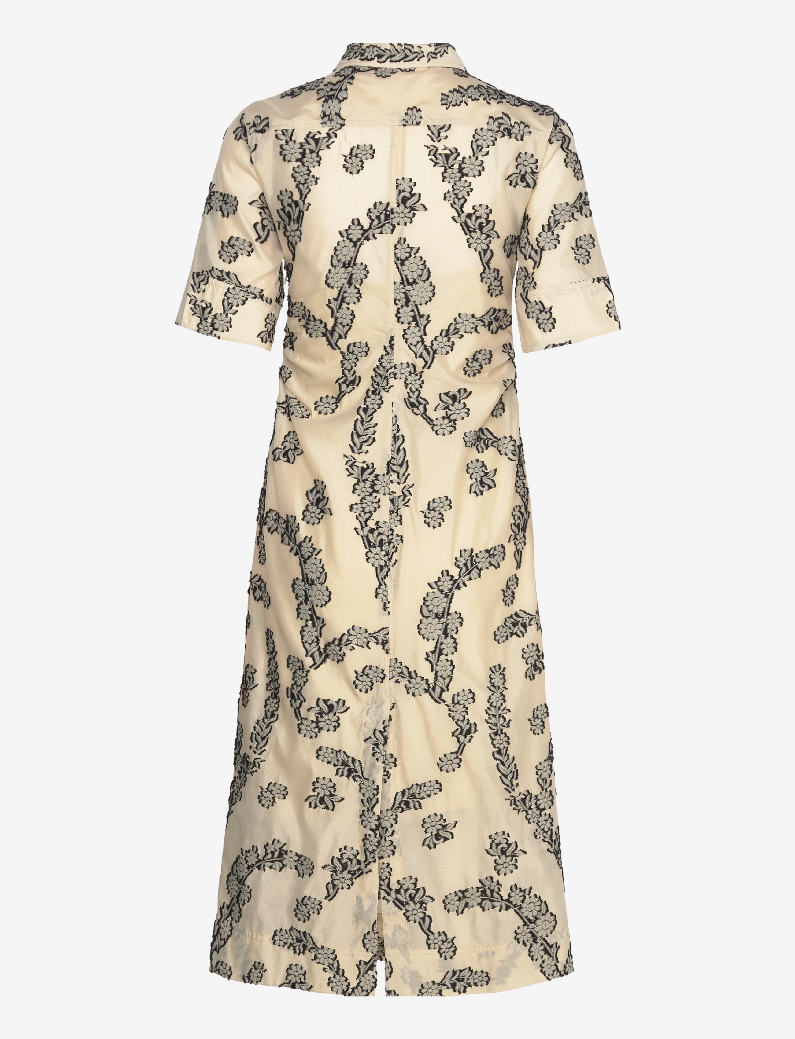 Day Birger et Mikkelsen - Joanna - Floral Jacquard - skjortekjoler - almond oil - 2