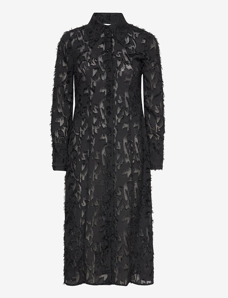Day Birger et Mikkelsen - Joe - Delicate Texture - skjortekjoler - black - 1
