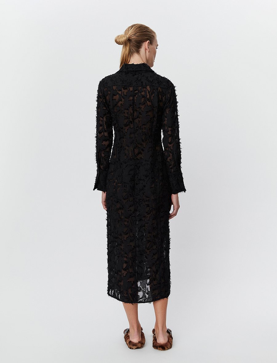 Day Birger et Mikkelsen - Joe - Delicate Texture - skjortekjoler - black - 4