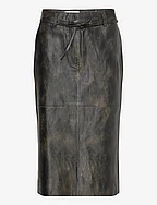 Lulu - Leather Contemporary - BLACK