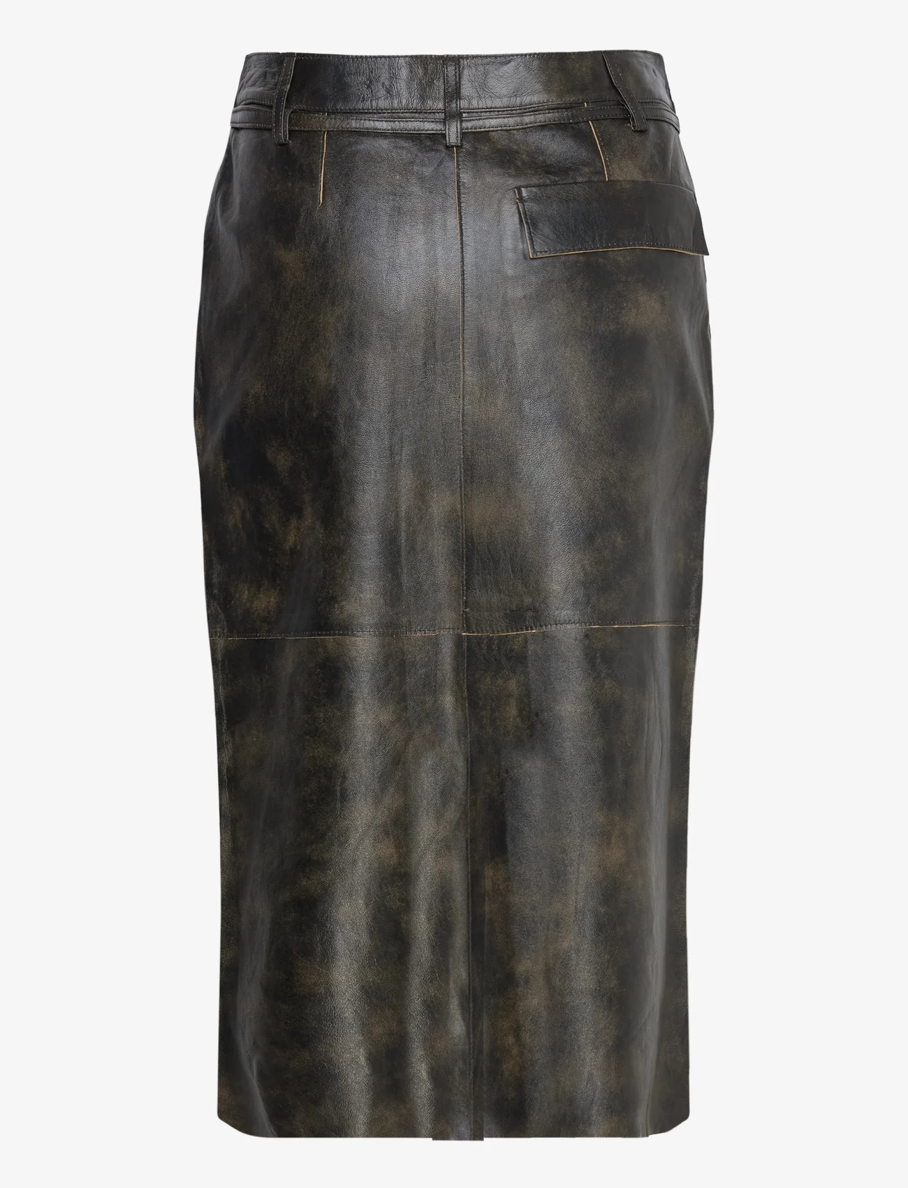 Day Birger et Mikkelsen - Lulu - Leather Contemporary - odiniai sijonai - black - 1