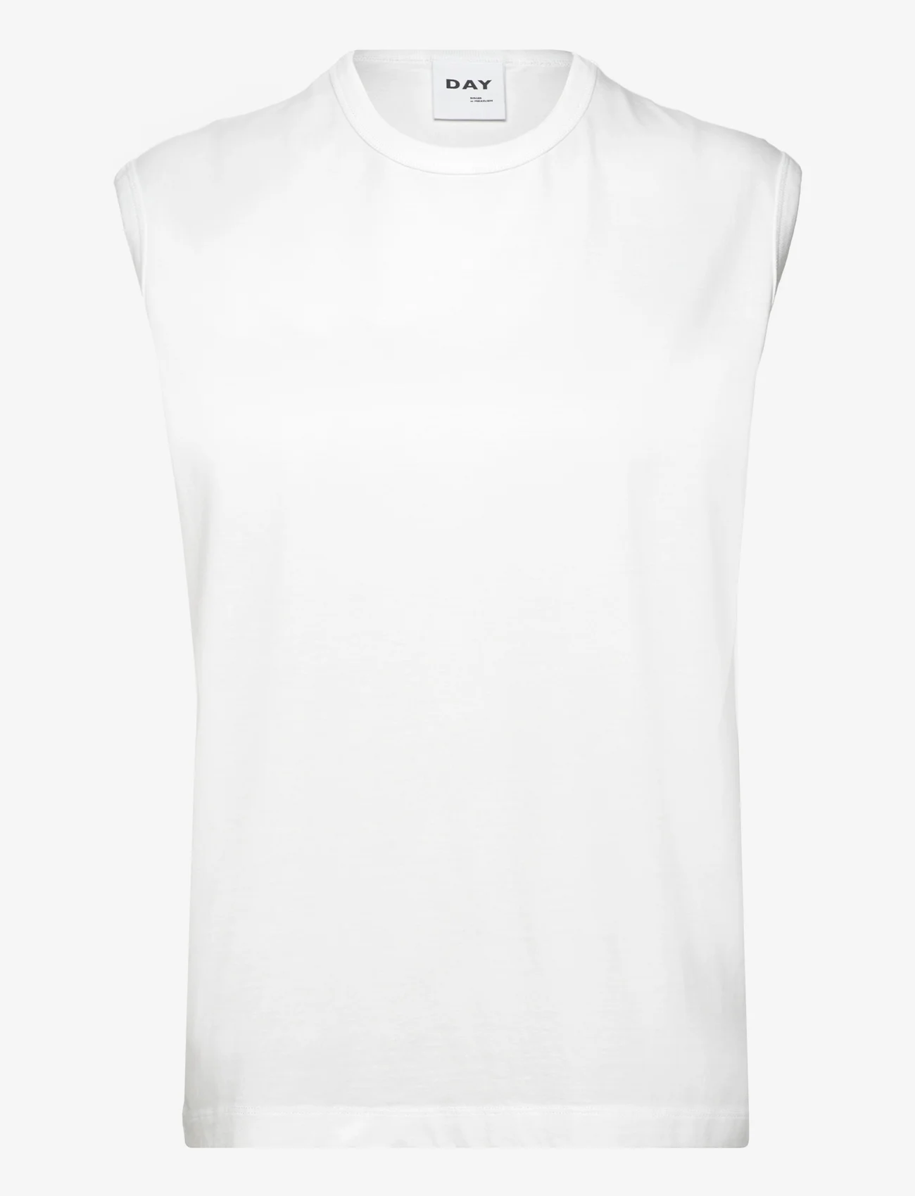 Day Birger et Mikkelsen - Pedro - Heavy Jersey RD - t-shirt & tops - bright white - 0