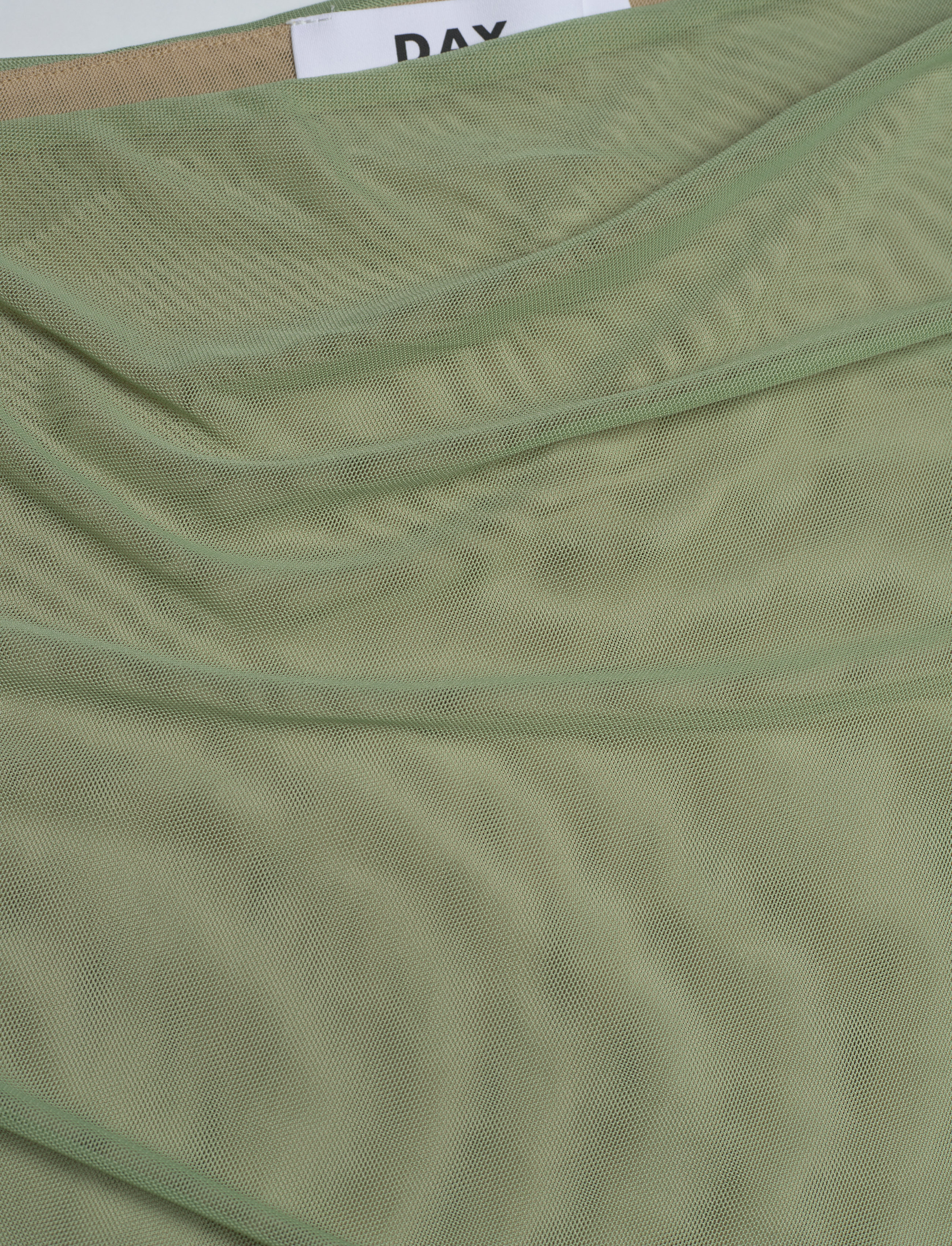 Day Birger et Mikkelsen - Shona - Mesh Solid RD - langärmlige blusen - algave green - 3