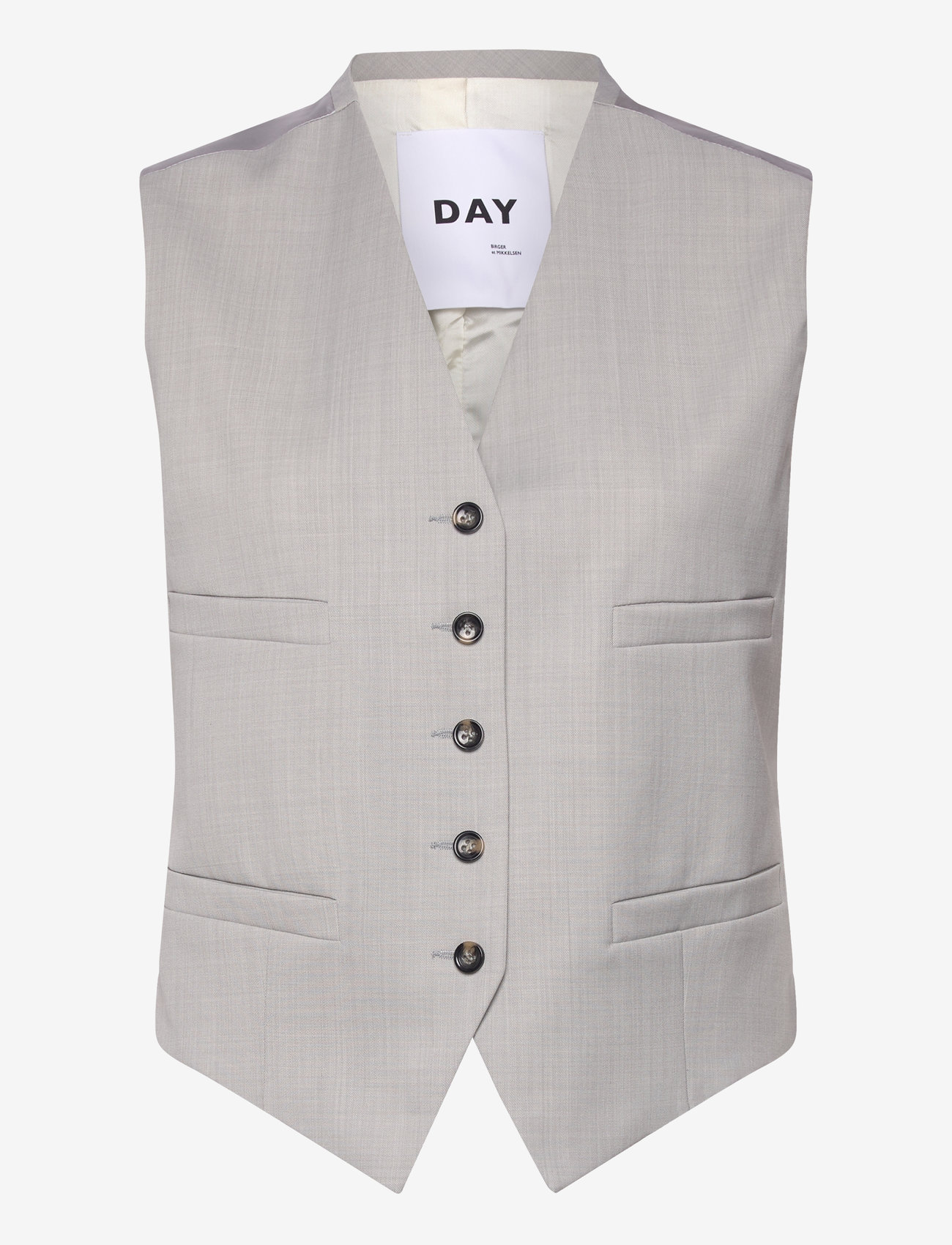 Day Birger et Mikkelsen - Rudy - Classic Wool Blend - Ærmeløse blazere - smoke melange - 1