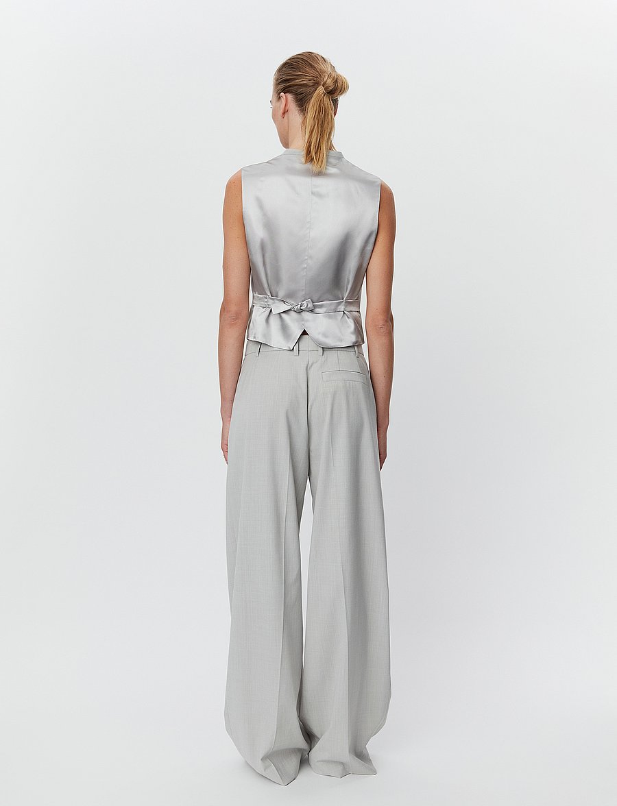 Day Birger et Mikkelsen - Rudy - Classic Wool Blend - besondere anlässe - smoke melange - 4