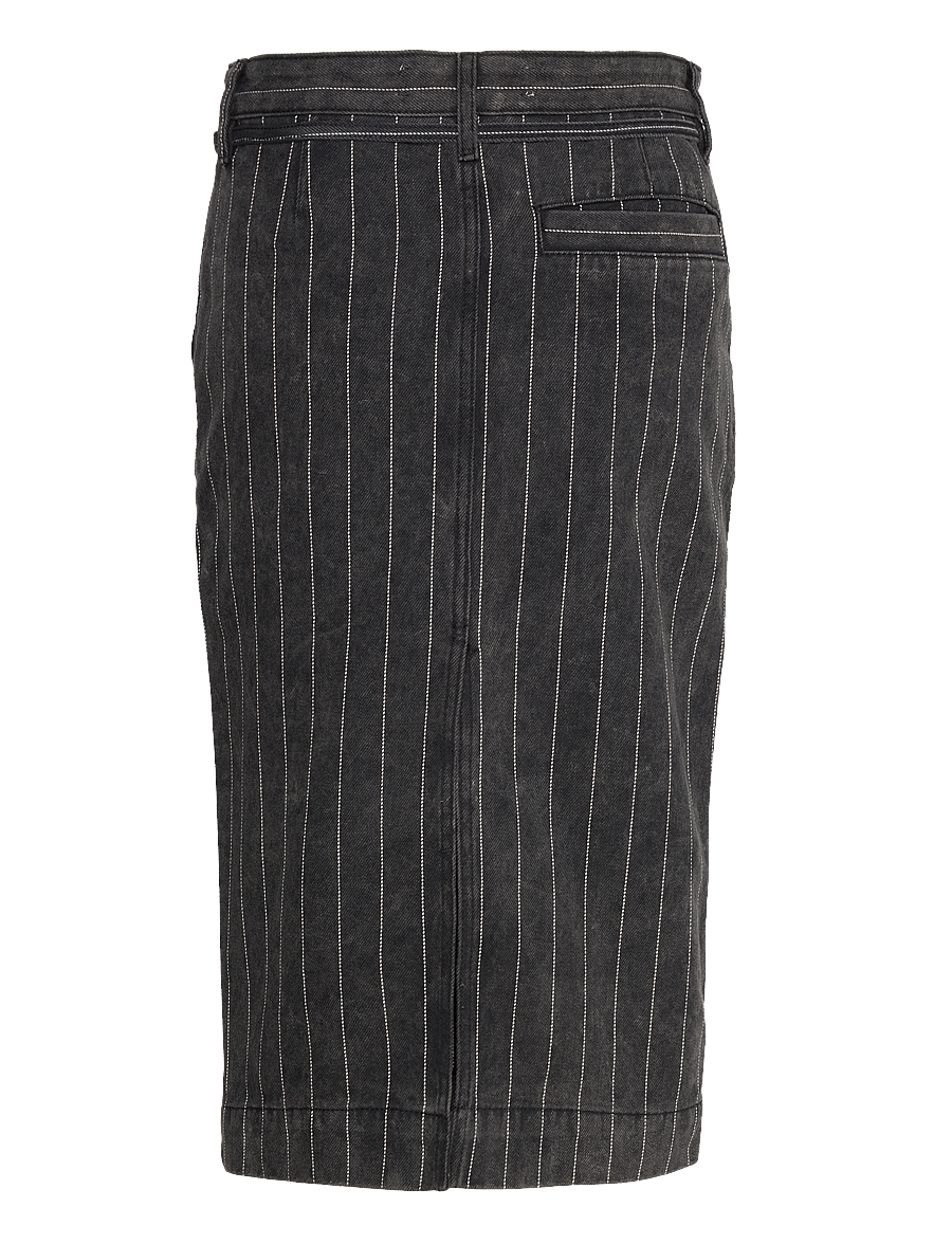 Day Birger et Mikkelsen - Betsy - Denim Stripes - spijkerrokken - black - 1