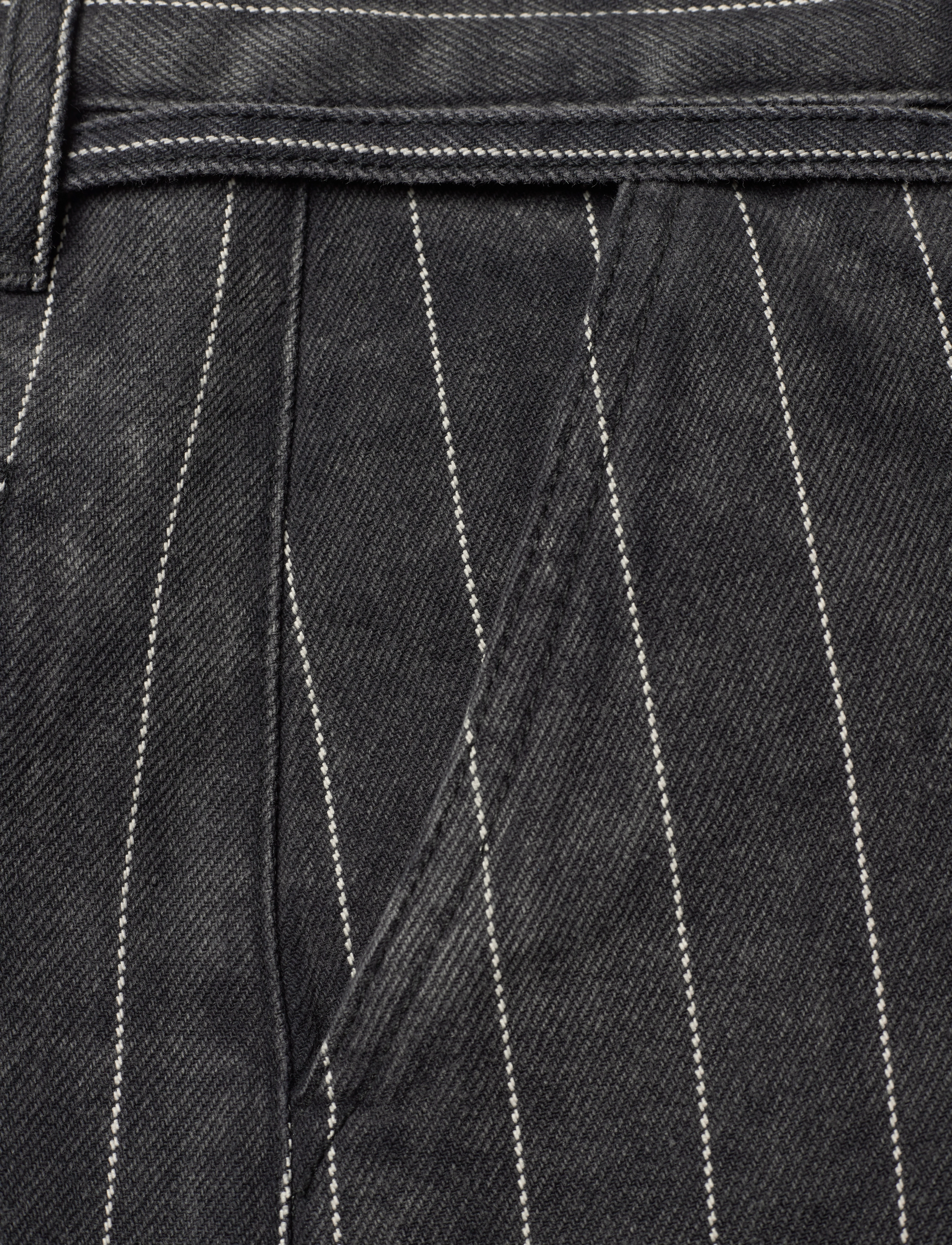 Day Birger et Mikkelsen - Betsy - Denim Stripes - denim skirts - black - 2