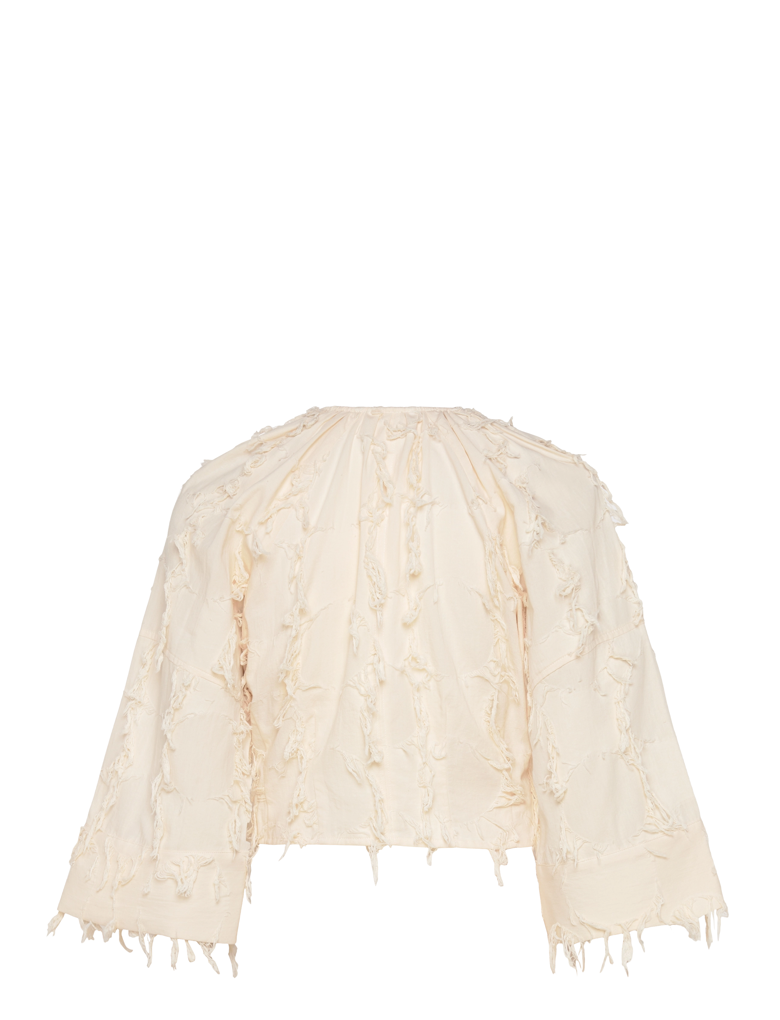 Day Birger et Mikkelsen - Cilia - Organic Cotton Texture RD - langærmede bluser - jet stream - 2
