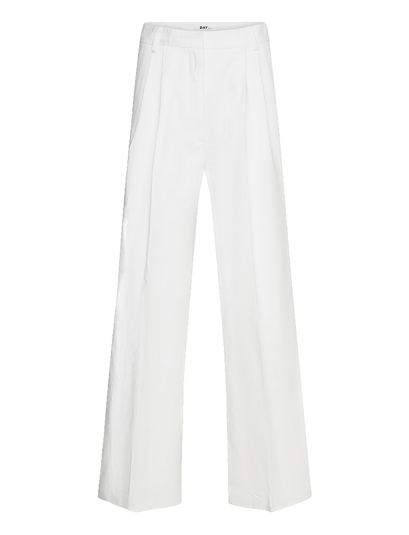 Day Birger et Mikkelsen - Enzo - Canvas Twill - hosen mit weitem bein - bright white - 1