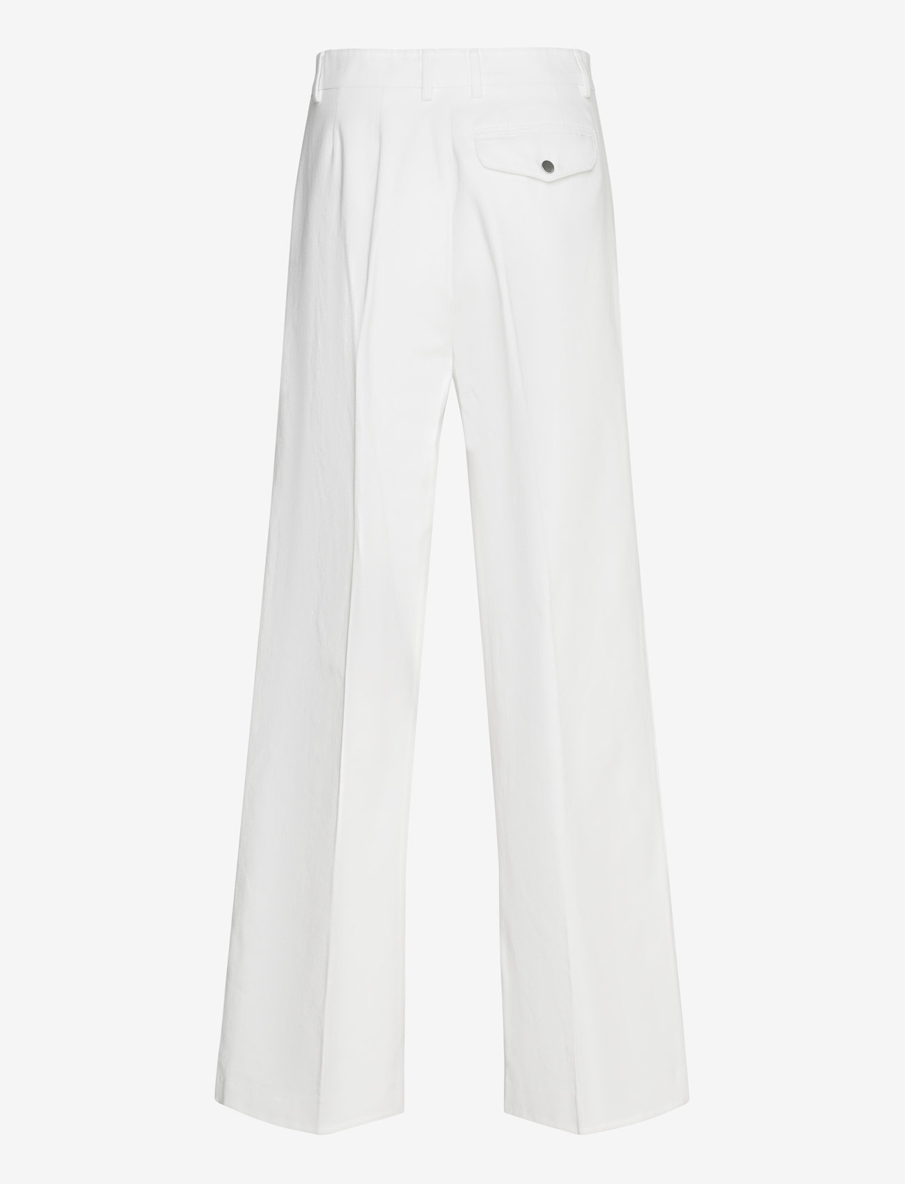 Day Birger et Mikkelsen - Enzo - Canvas Twill - bukser med brede ben - bright white - 1