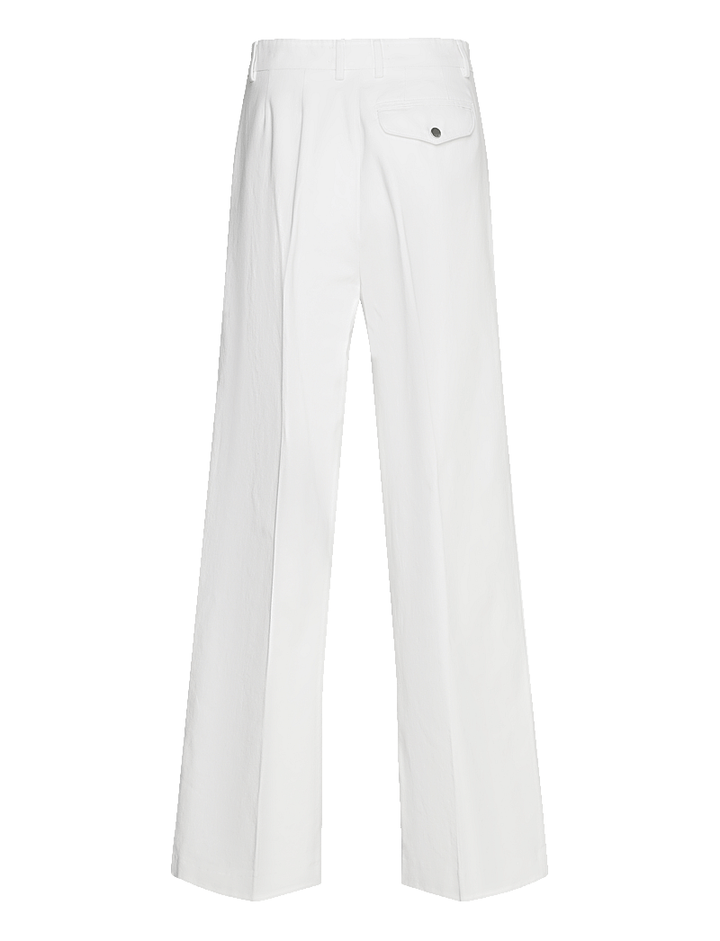 Day Birger et Mikkelsen - Enzo - Canvas Twill - hosen mit weitem bein - bright white - 2