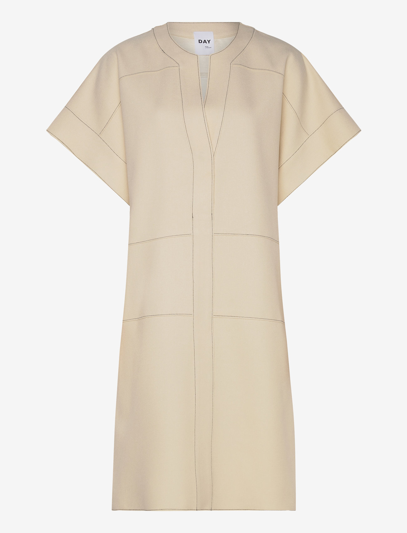 Day Birger et Mikkelsen - Garson - Bonded Viscose Blend - midikleidid - cloud cream - 1