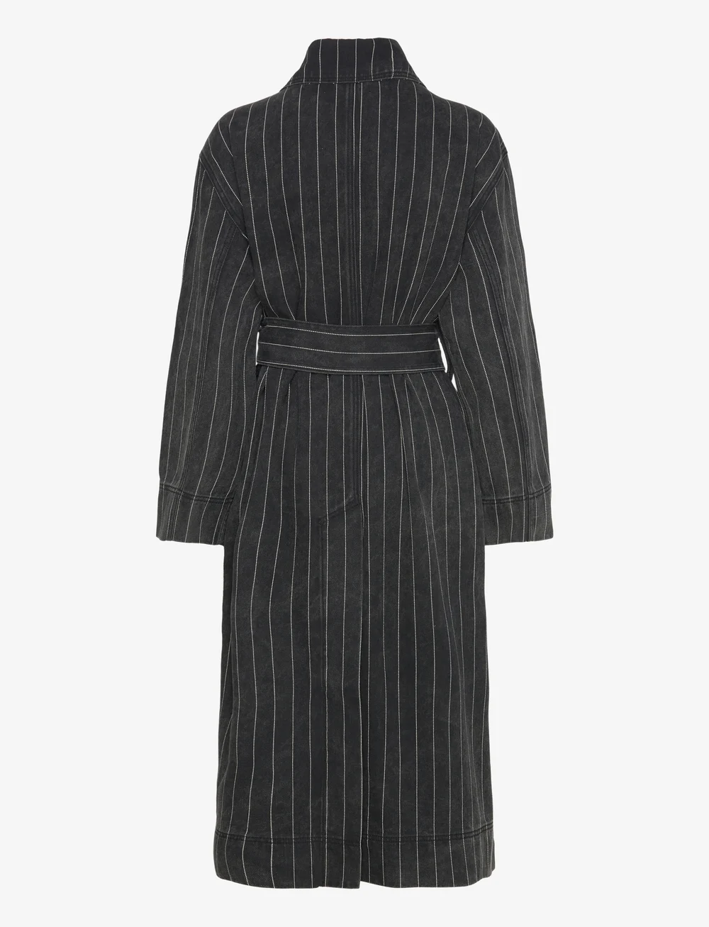 Day Birger et Mikkelsen - Hobbes - Denim Stripes - vihmamantlid - black - 2