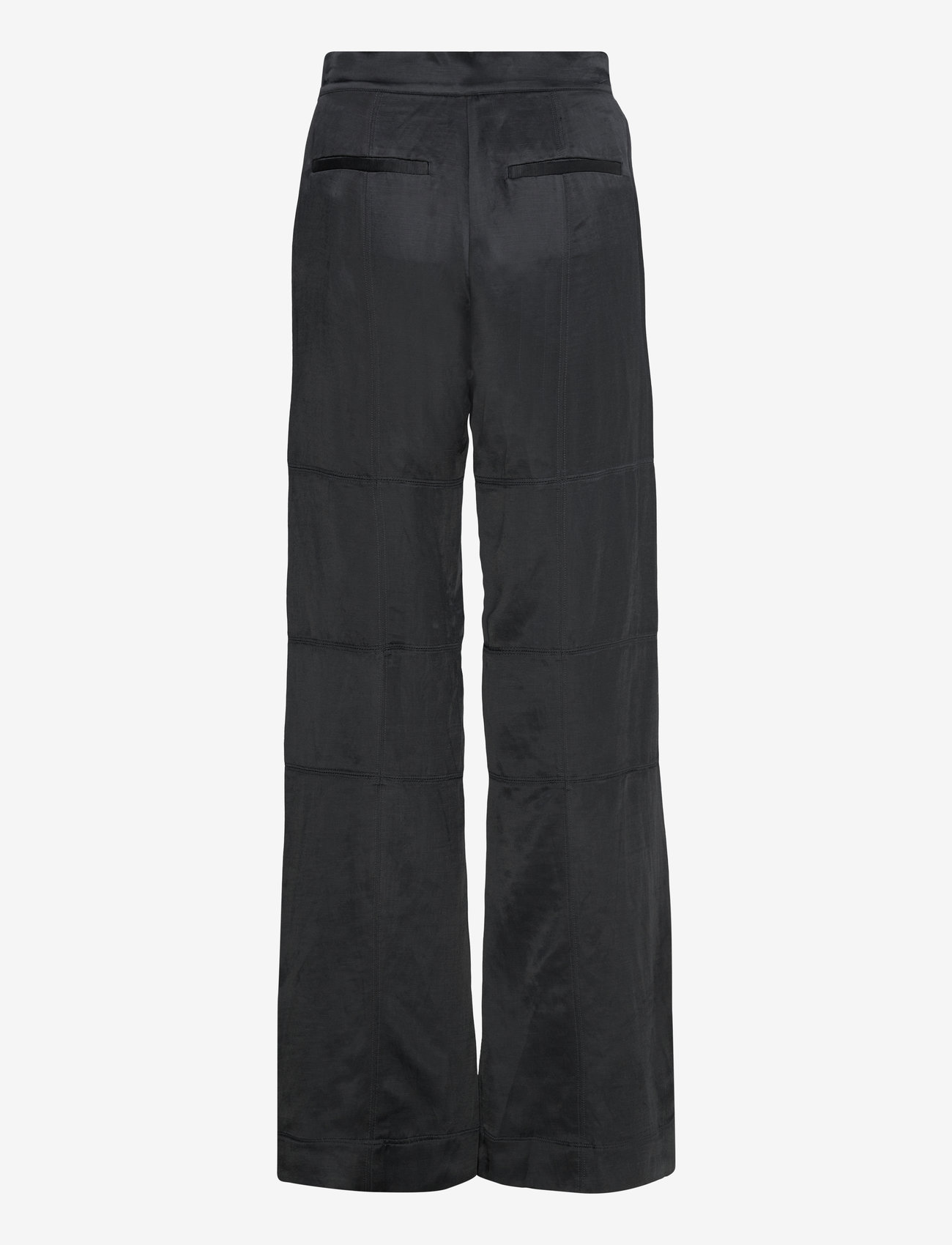Day Birger et Mikkelsen - Jonas - High Shine Blend RD - wide leg trousers - black - 1