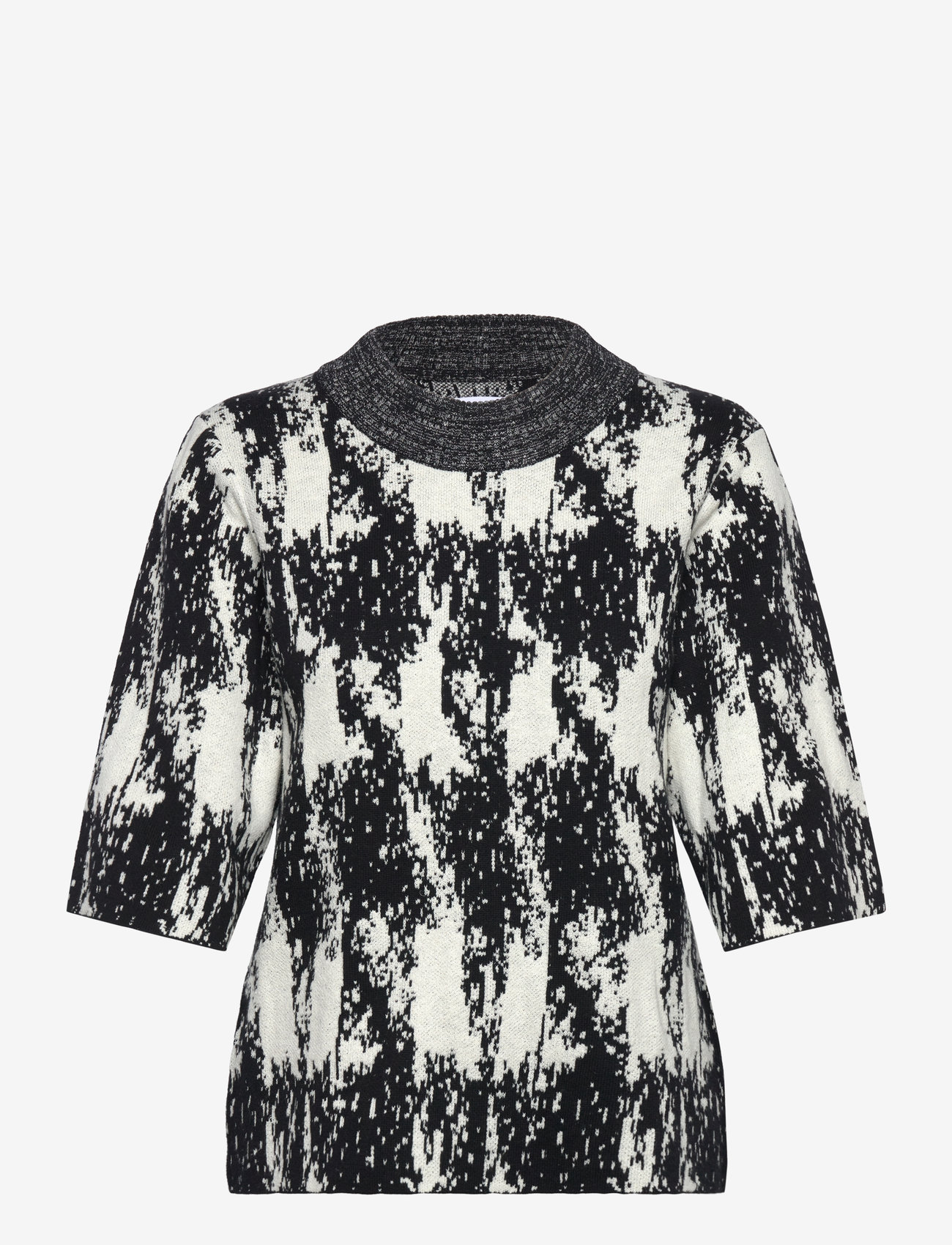 Day Birger et Mikkelsen - Katrina - Cotton Jacquard RD - swetry - black - 1