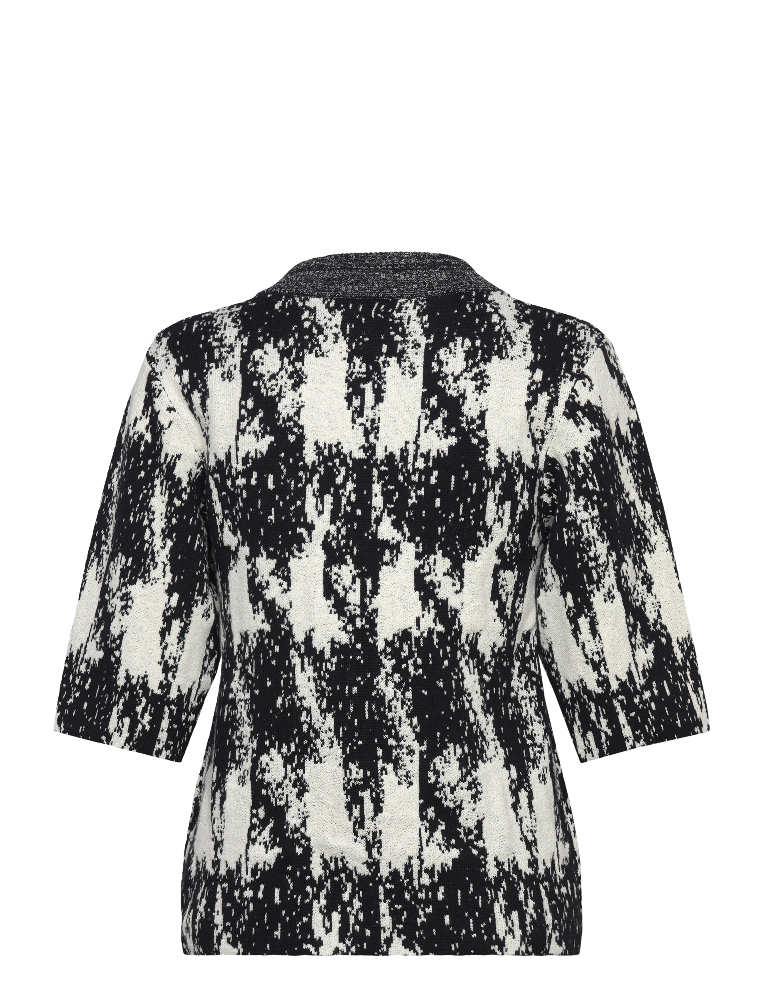 Day Birger et Mikkelsen - Katrina - Cotton Jacquard RD - trøjer - black - 2