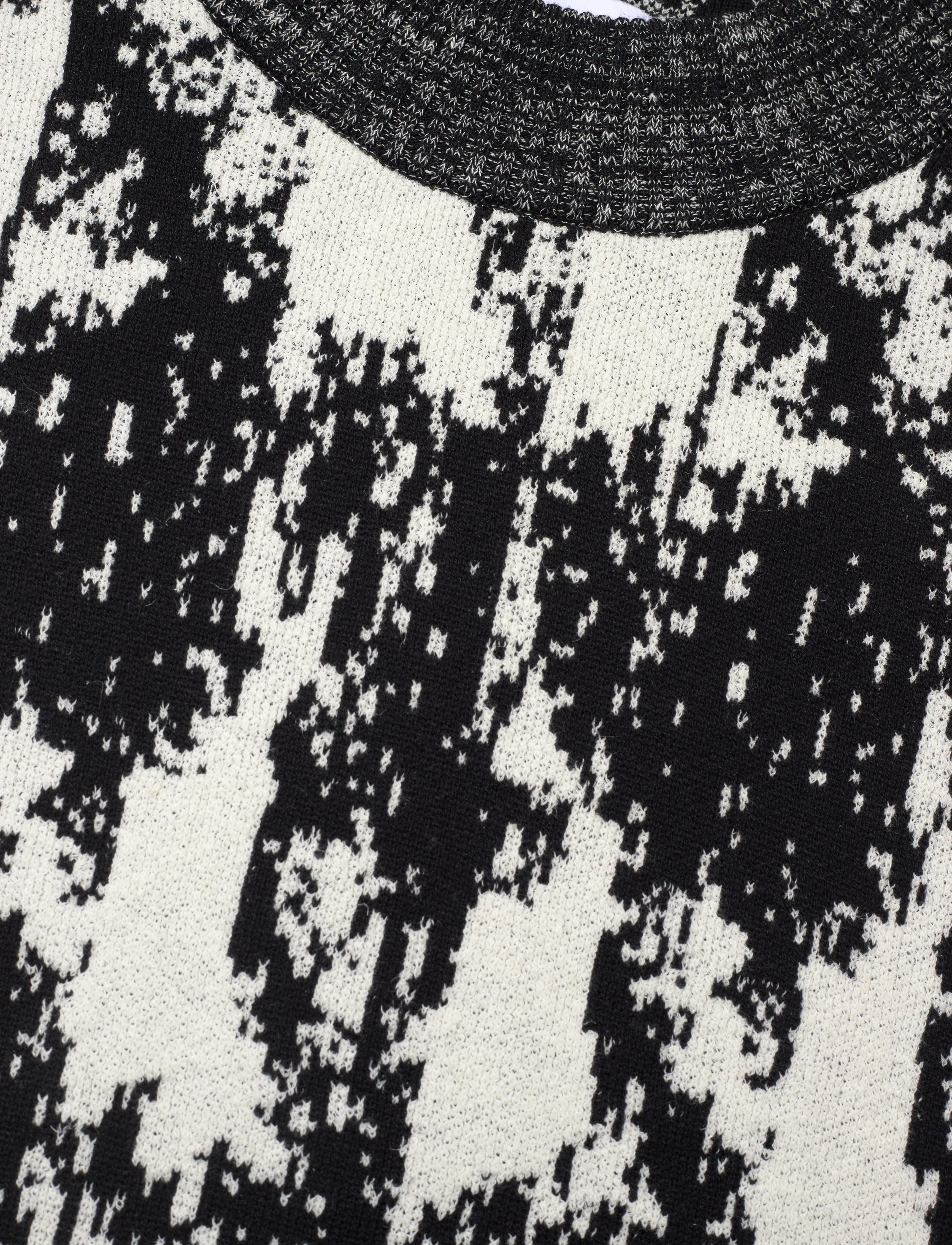 Day Birger et Mikkelsen - Katrina - Cotton Jacquard RD - trøjer - black - 3