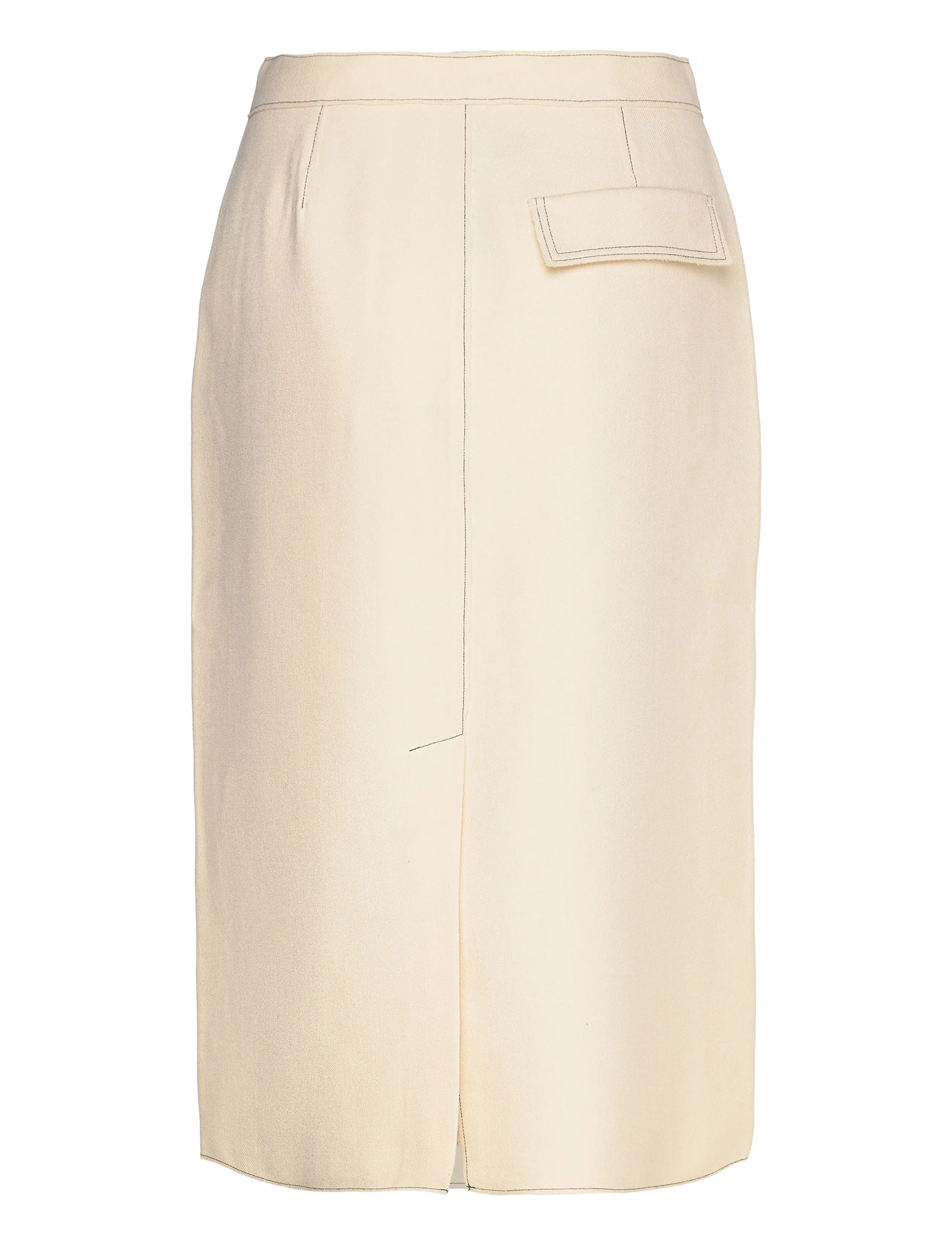 Day Birger et Mikkelsen - Kellie - Bonded Viscose Blend - midi skirts - cloud cream - 2