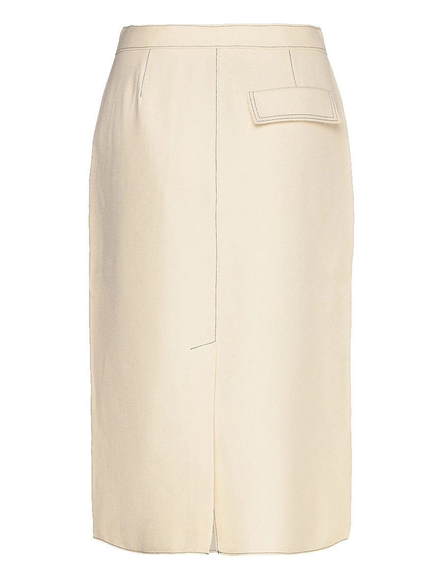 Day Birger et Mikkelsen - Kellie - Bonded Viscose Blend - midihameet - cloud cream - 2