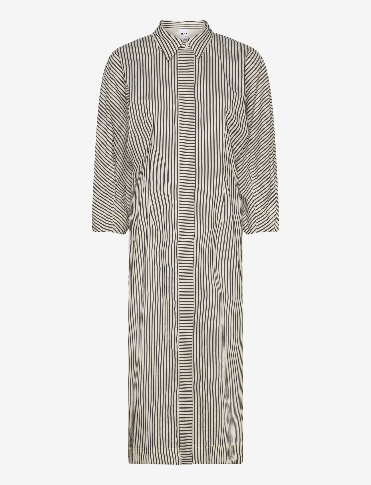 Day Birger et Mikkelsen - Laurie - Daily Classic Stripe - shirt dresses - black - 0