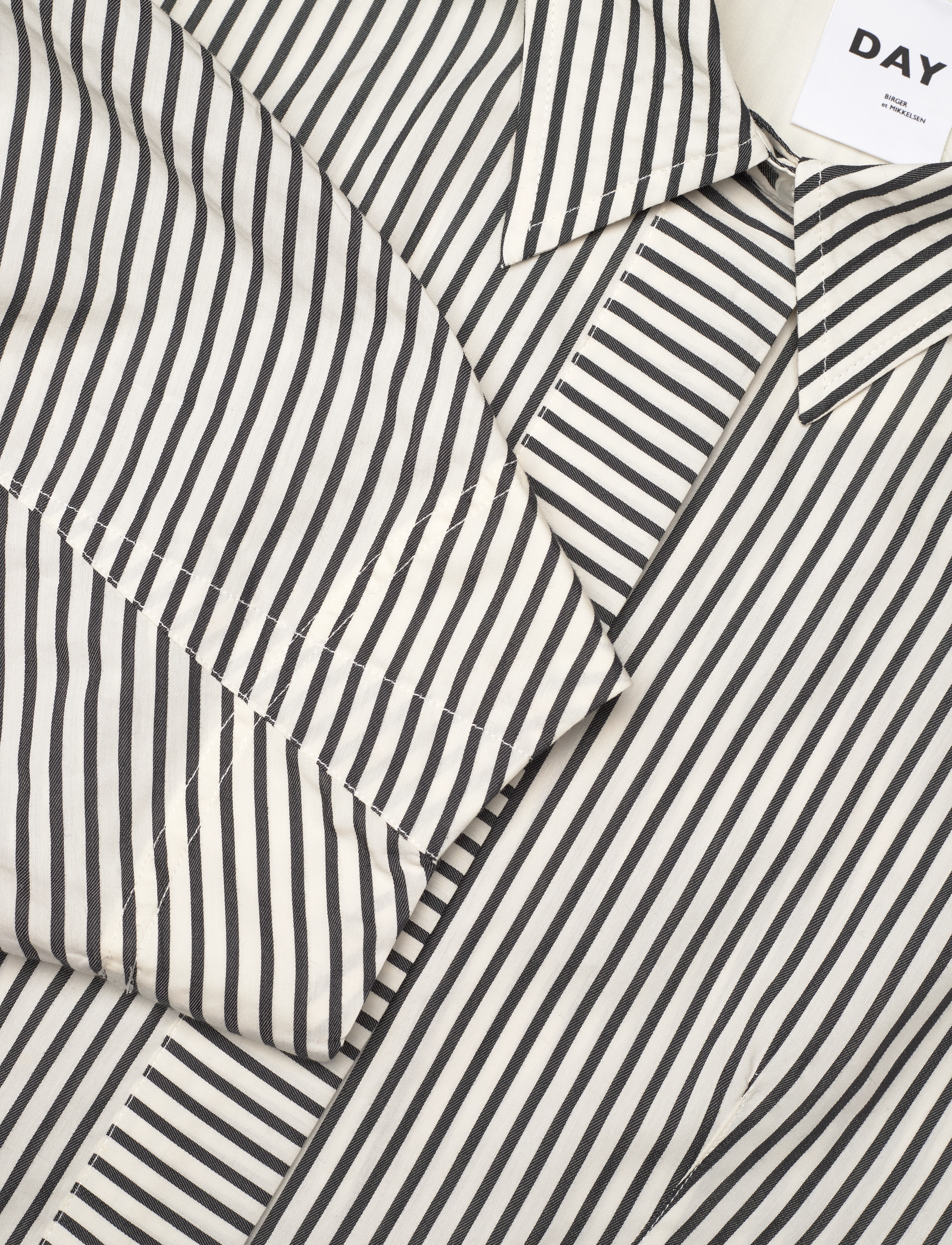 Day Birger et Mikkelsen - Laurie - Daily Classic Stripe - skjortekjoler - black - 2