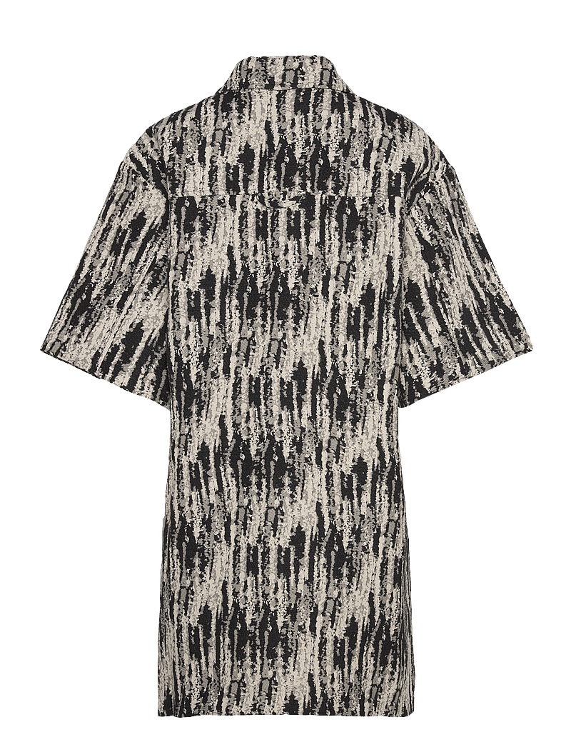 Day Birger et Mikkelsen - Lilo - Artistic Texture - kortærmede skjorter - black - 2