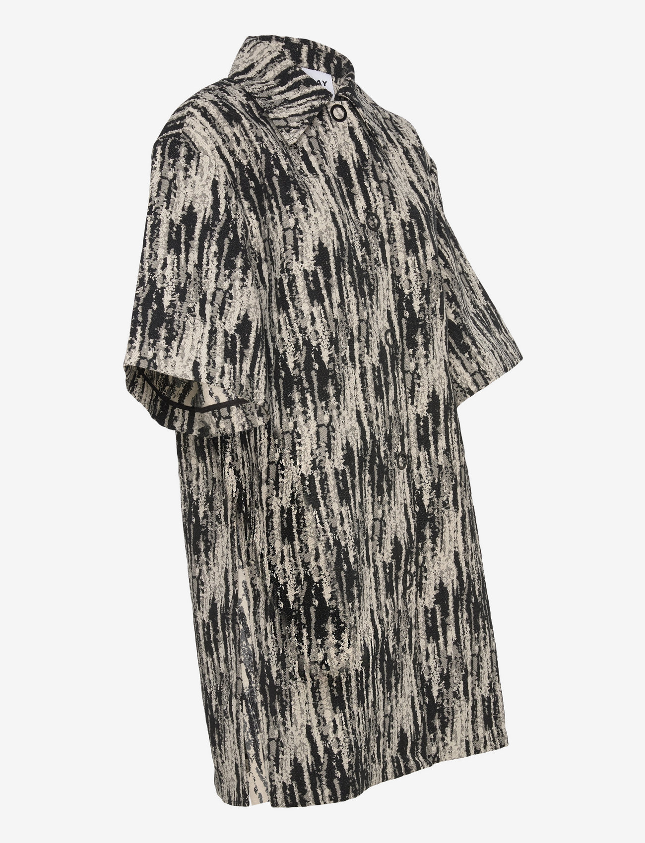 Day Birger et Mikkelsen - Lilo - Artistic Texture - kortærmede skjorter - black - 3