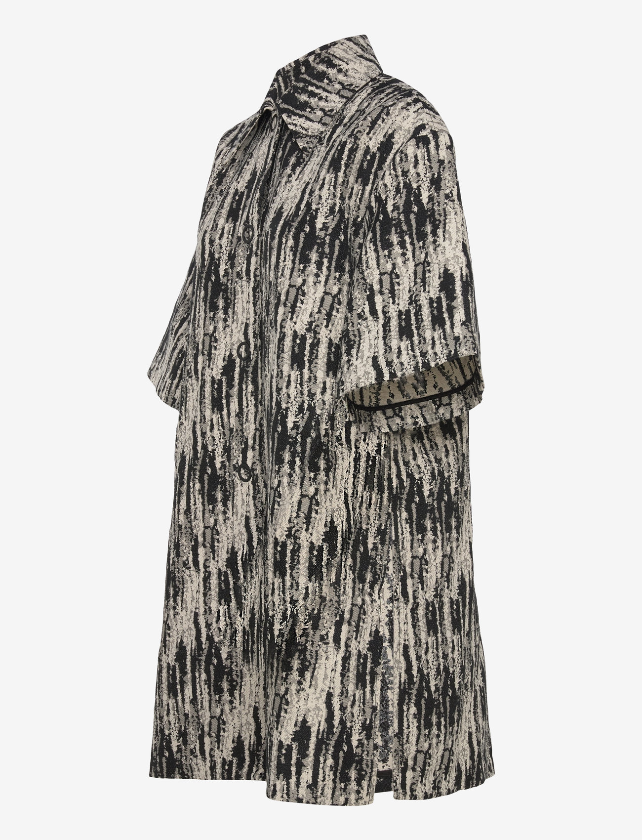 Day Birger et Mikkelsen - Lilo - Artistic Texture - kortærmede skjorter - black - 4