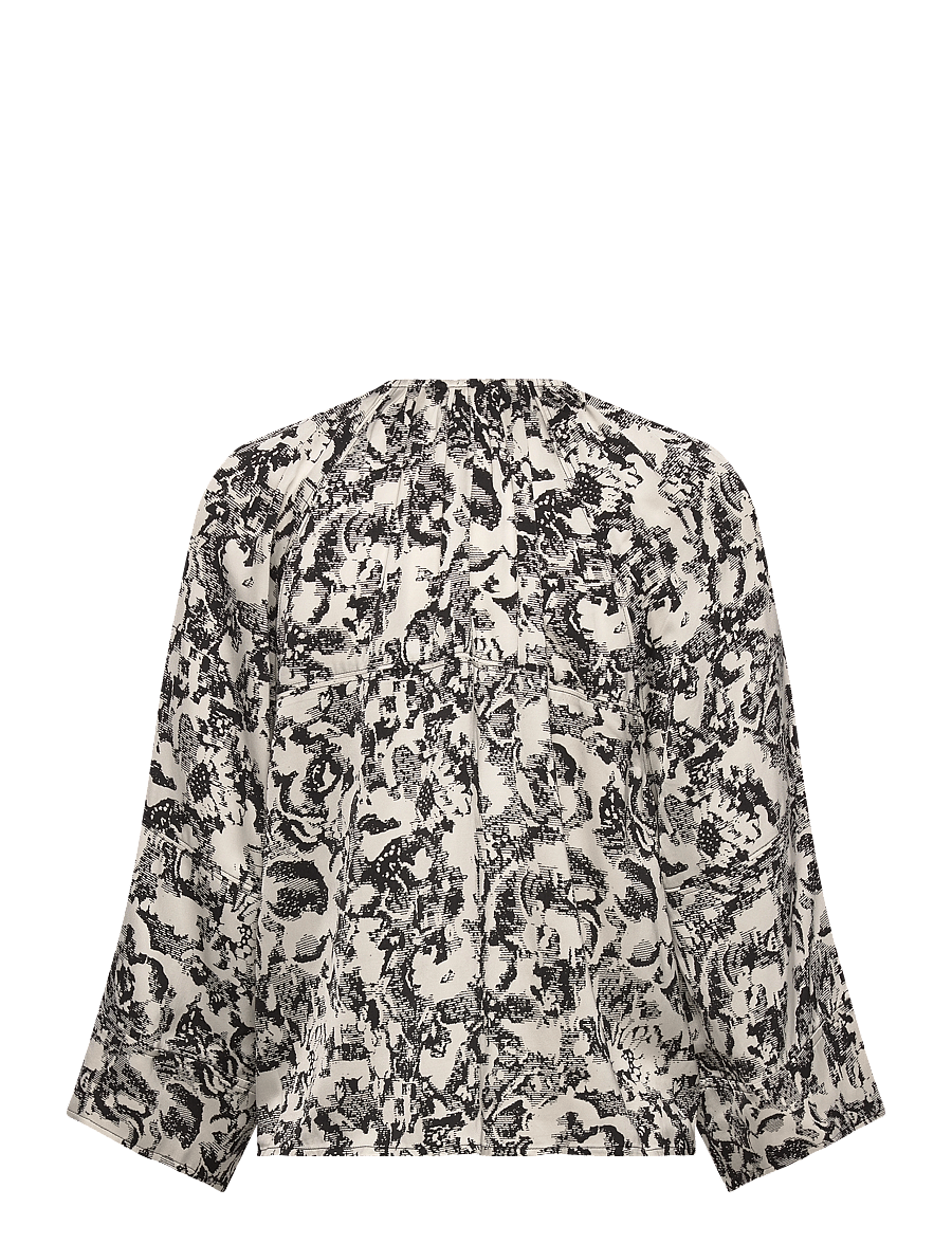 Day Birger et Mikkelsen - Loreen - Contrast Elements RD - langærmede bluser - contrast elements - 1