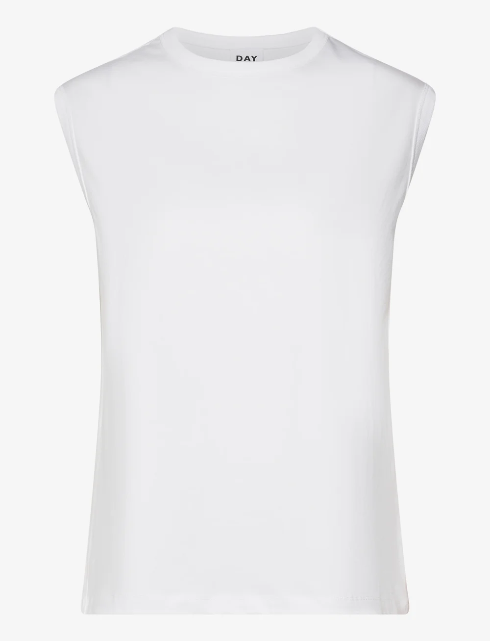 Day Birger et Mikkelsen - Pedro - Heavy Jersey RD - sleeveless tops - bright white - 1