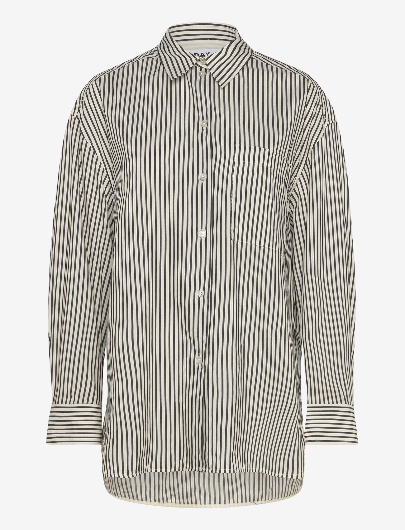 Day Birger et Mikkelsen - Tan - Daily Classic Stripe - långärmade skjortor - black - 1