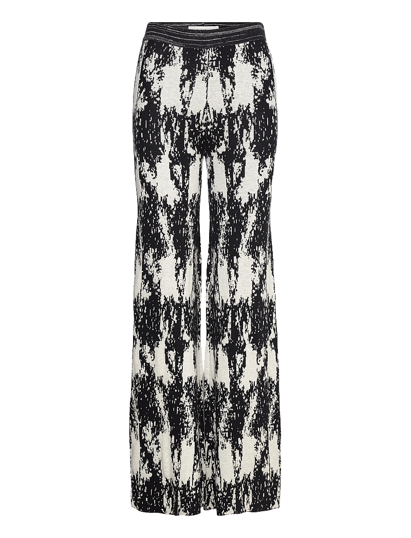 Day Birger et Mikkelsen - Denver - Cotton Jacquard RD - laia säärega püksid - black - 0