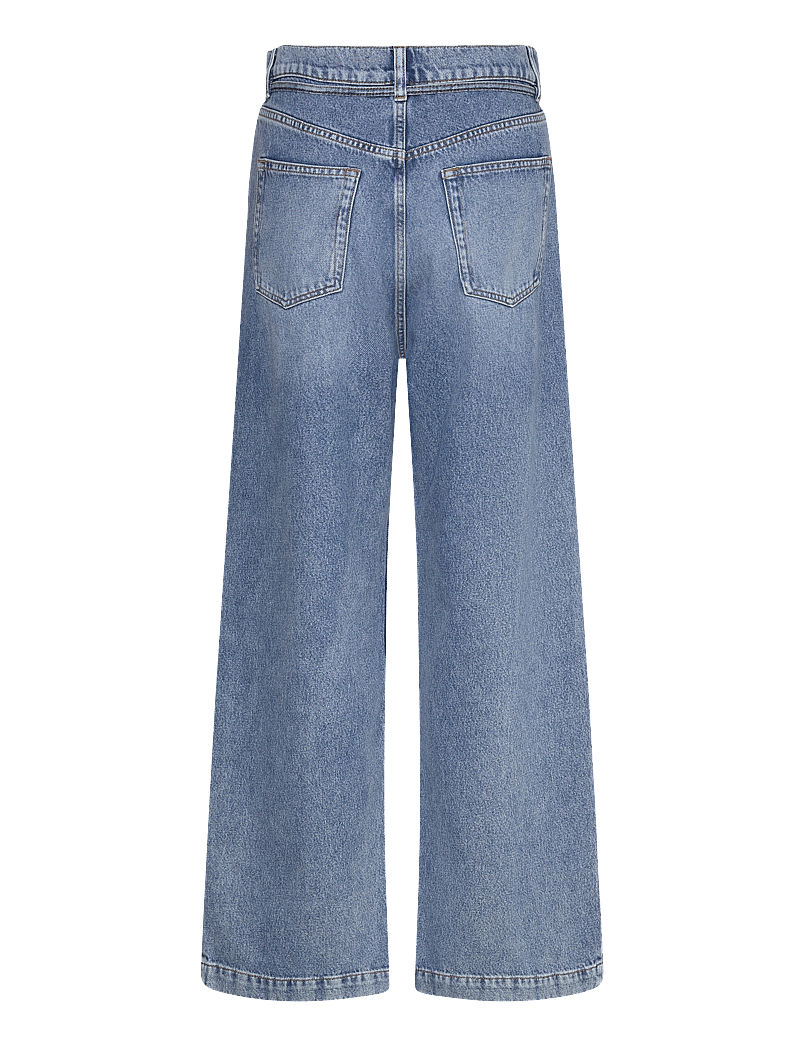 Day Birger et Mikkelsen - Elijah - Blue Soft Denim - hosen mit weitem bein - light blue - 2