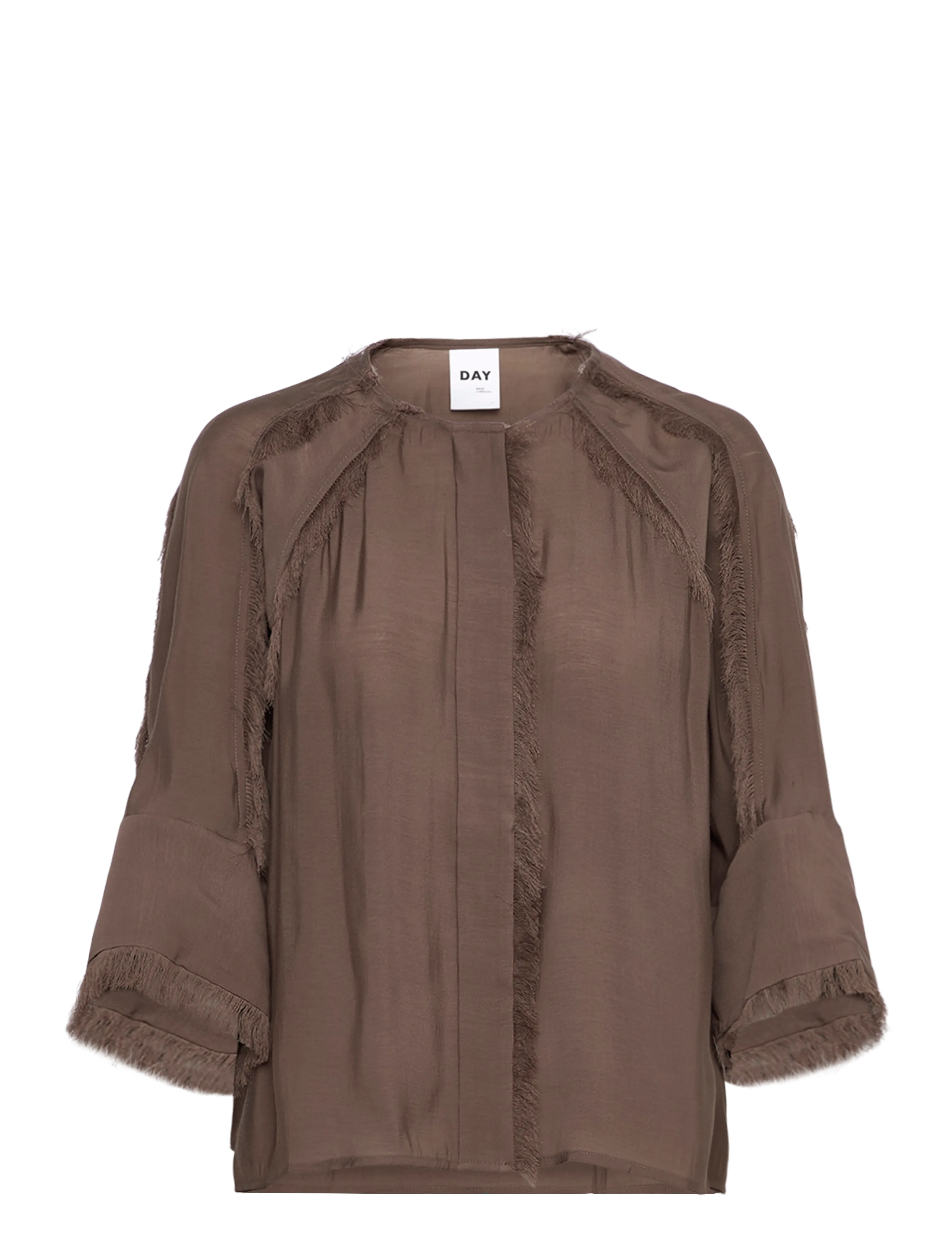 DAY BIRGER ET MIKKELSEN Cassie - Sheer Fringes Braun - 36 - Damen