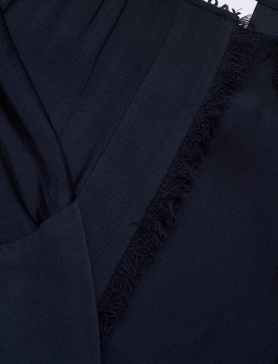 Day Birger et Mikkelsen - Cassie - Sheer Fringes - long sleeved blouses - dark sapphire - 5