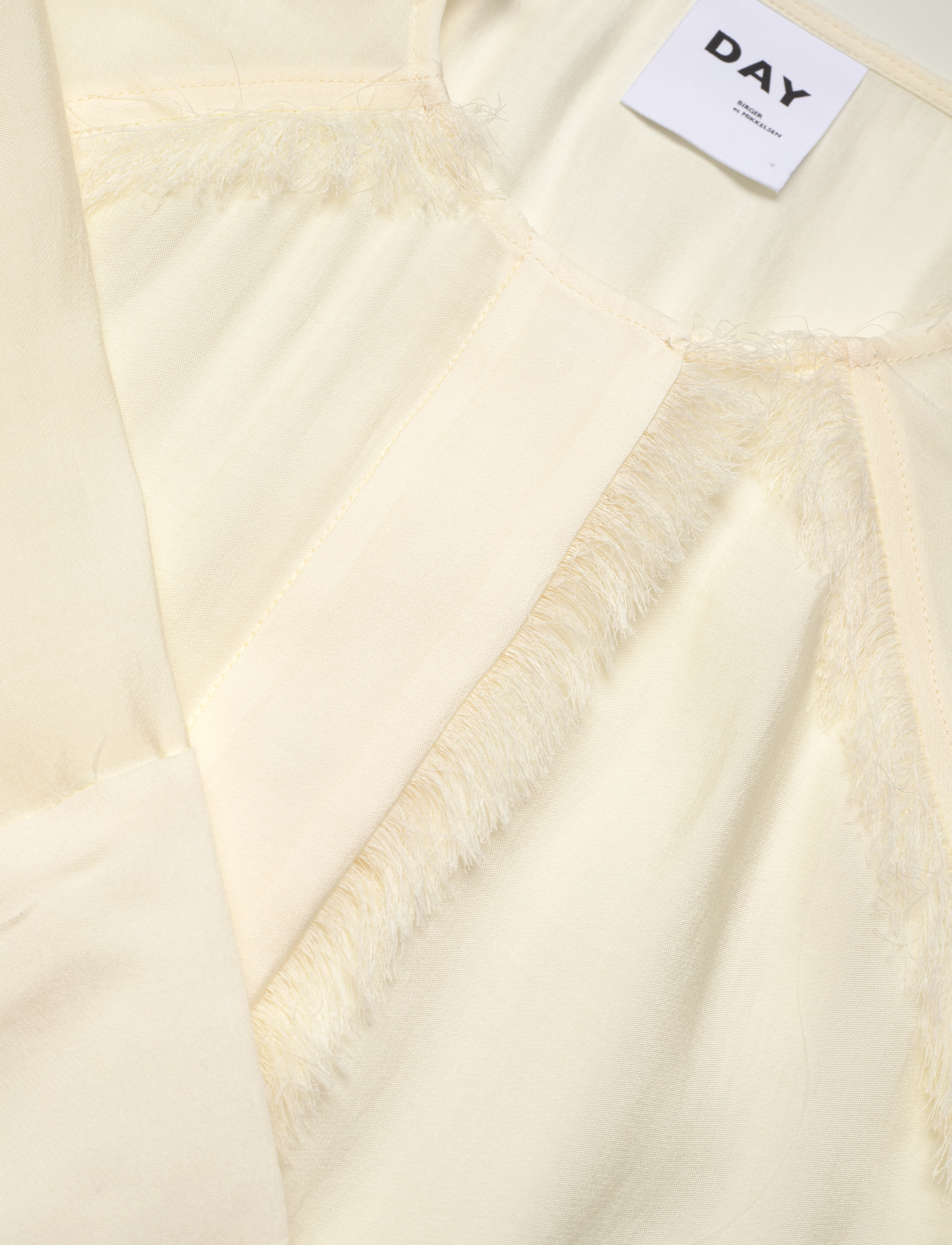 Day Birger et Mikkelsen - Cassie - Sheer Fringes - langärmelige blusen - vanilla ice - 2