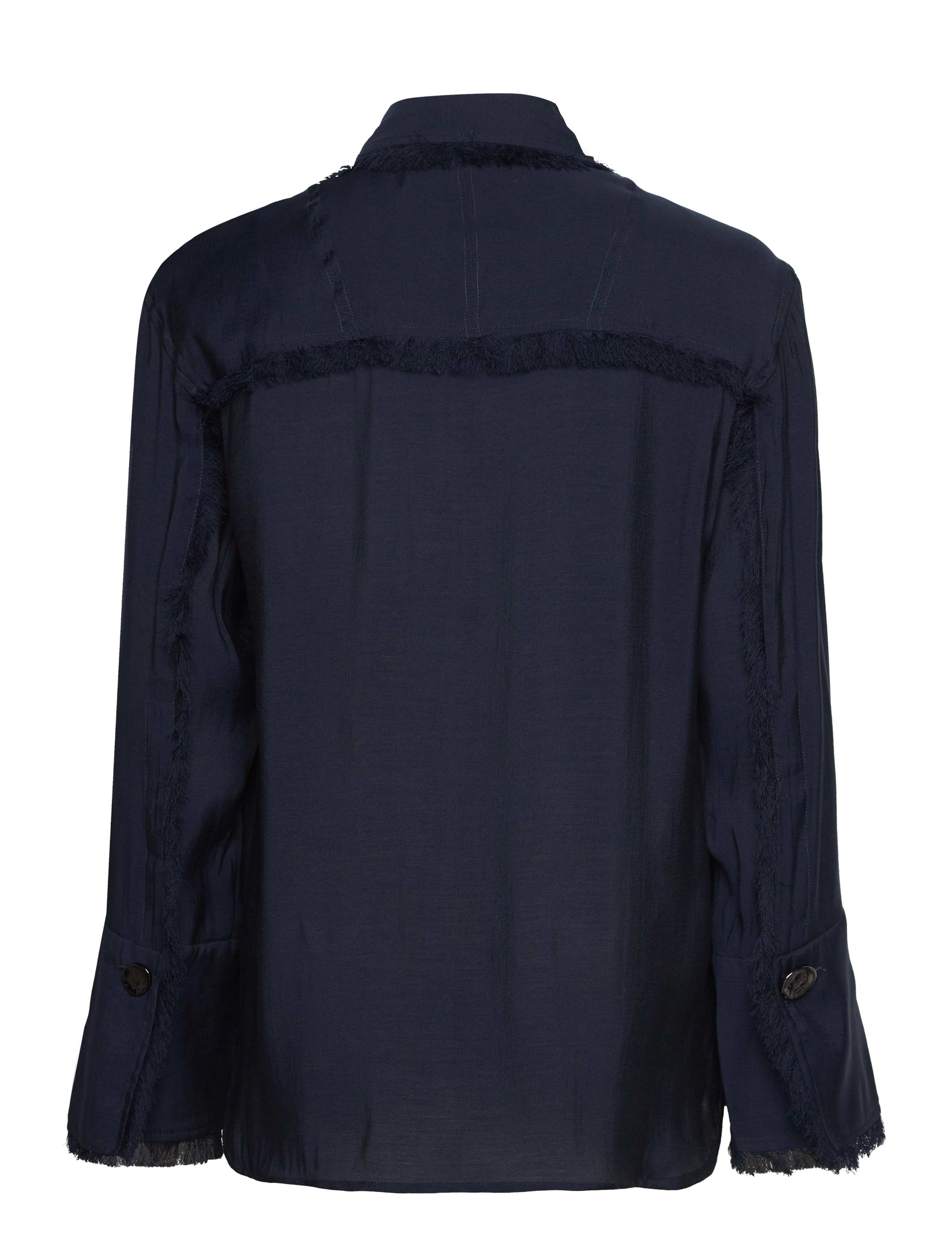 Day Birger et Mikkelsen - Havanna - Sheer Fringes - dark sapphire - 1