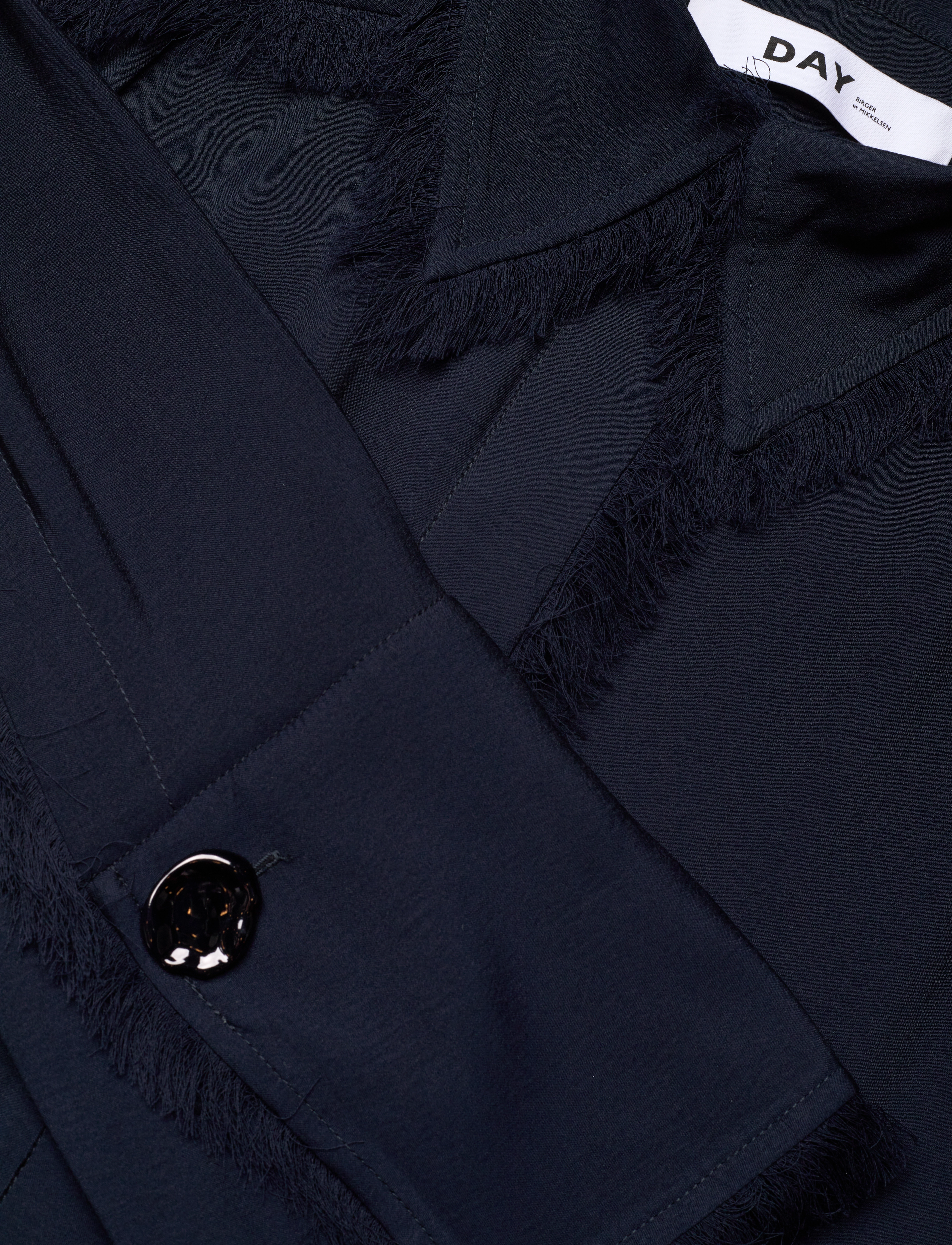 Day Birger et Mikkelsen - Havanna - Sheer Fringes - dark sapphire - 2